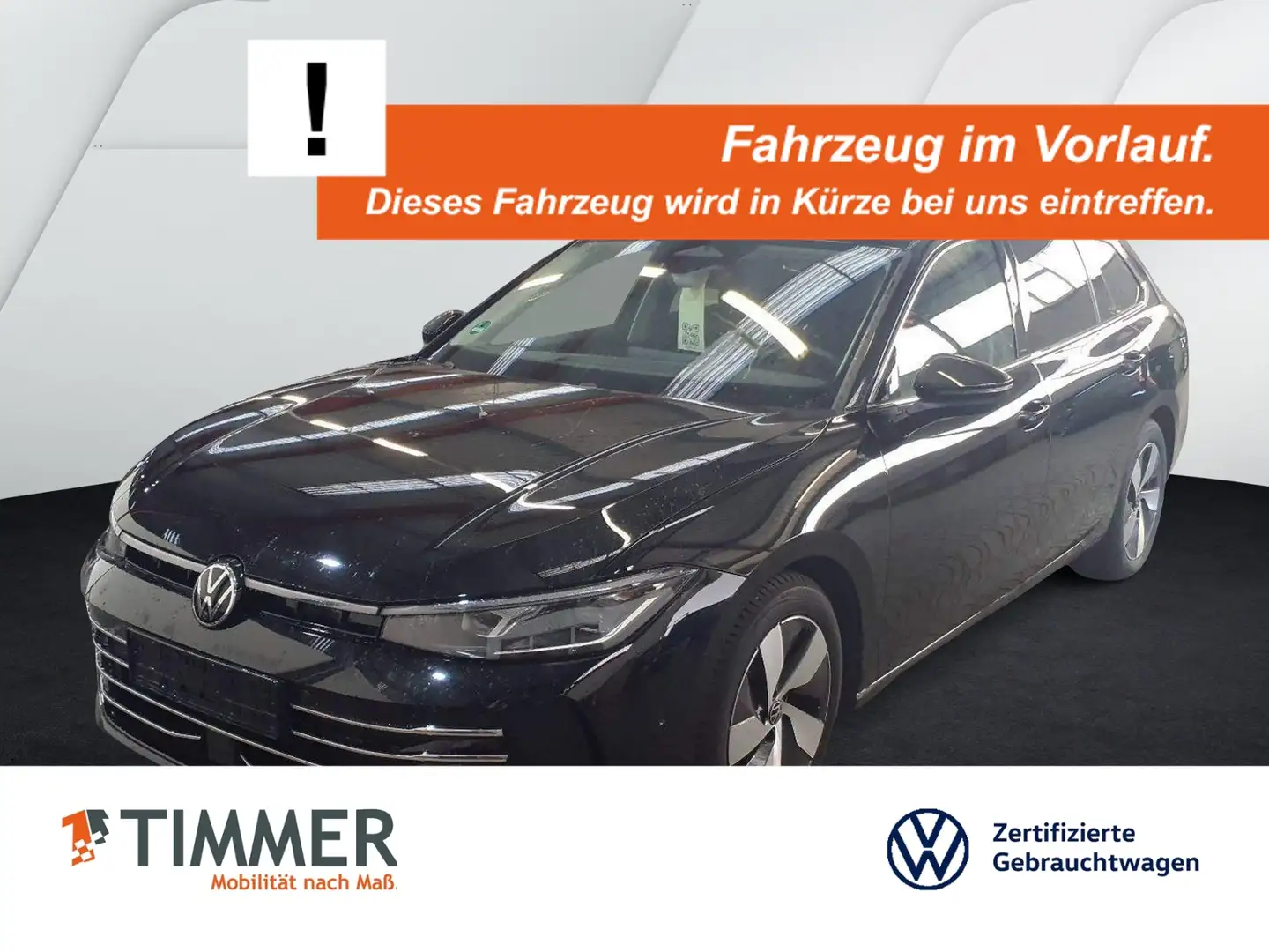 Volkswagen Passat Variant 2.0 TDI DSG ELEGANCE *AHK *360° *IQ.LIGHT *CARPLA Schwarz - 1