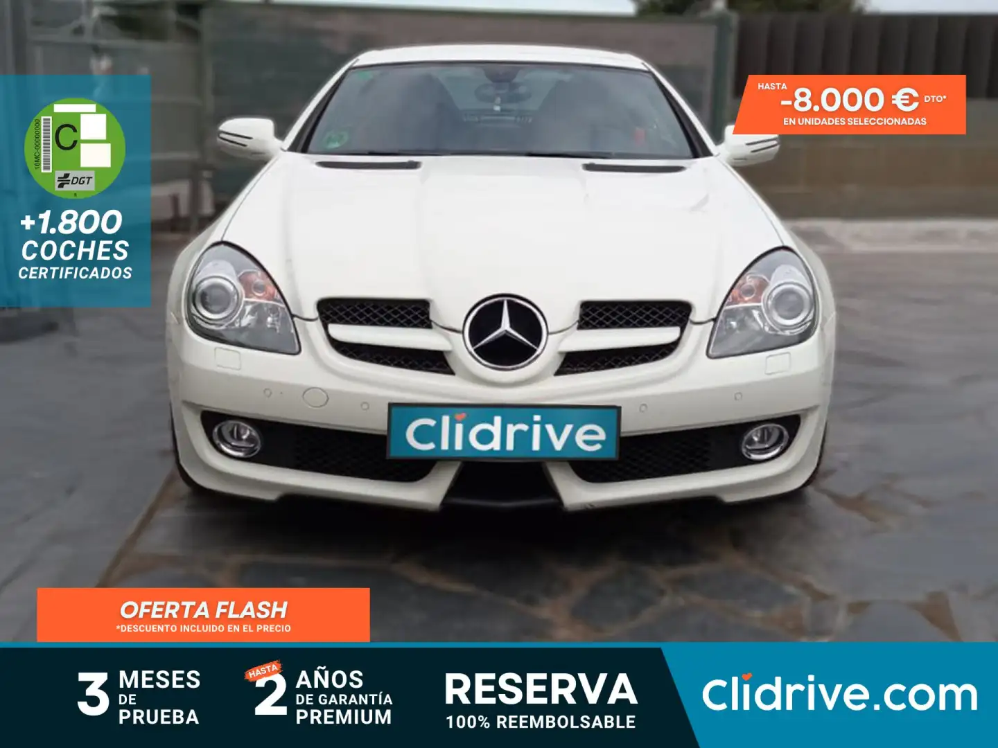 Mercedes-Benz SLK 300 Blanco - 1