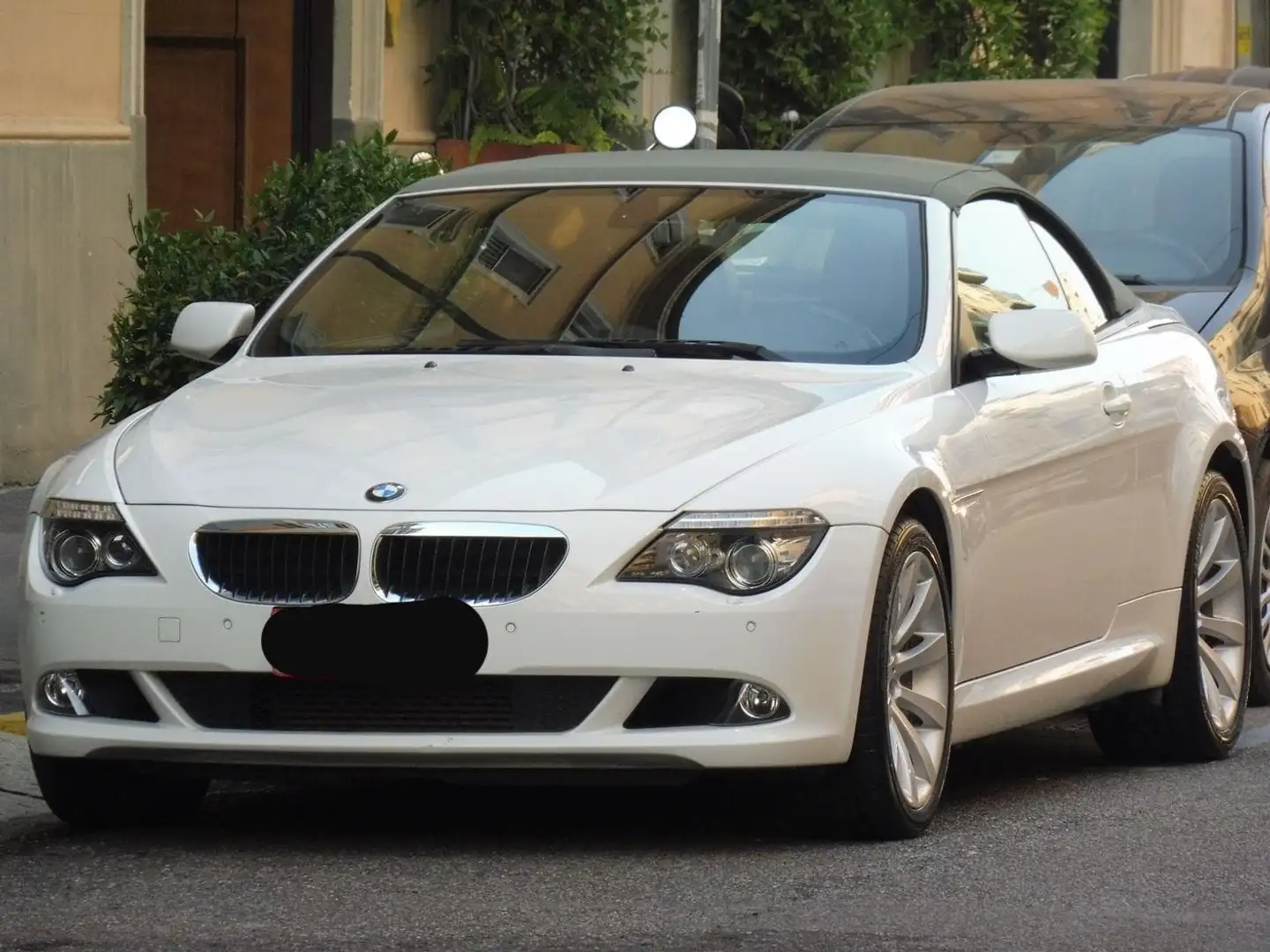 BMW 635 635d Cabrio auto Biały - 1