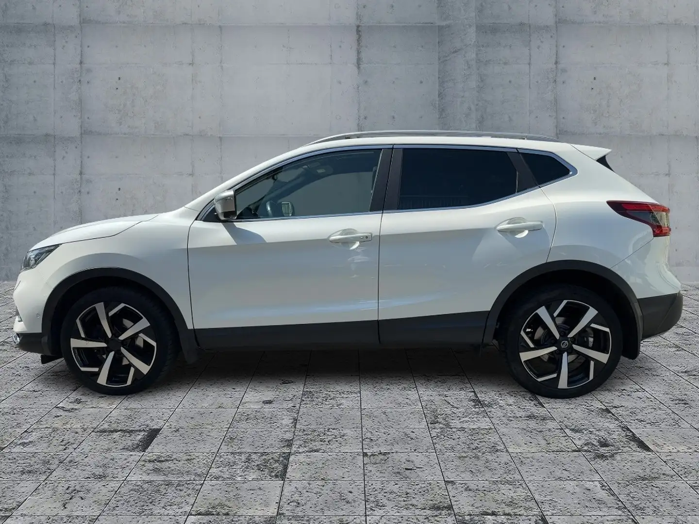 Nissan Qashqai 1.3DIG-T 159PS Tekna+ LEDER+PANORAMADACH Blanc - 2
