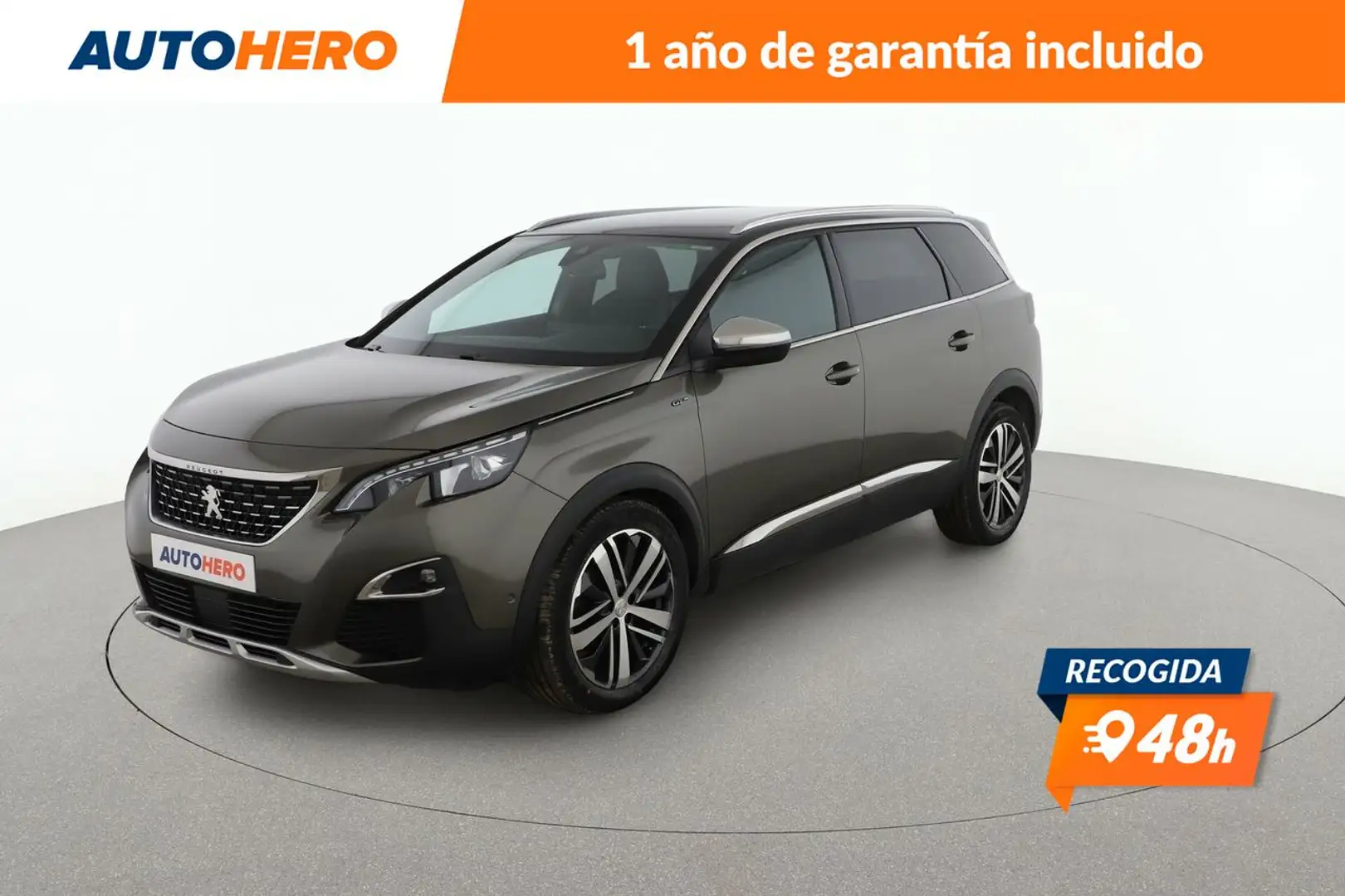 Peugeot 5008 2.0 Blue-HDi GT Gris - 1