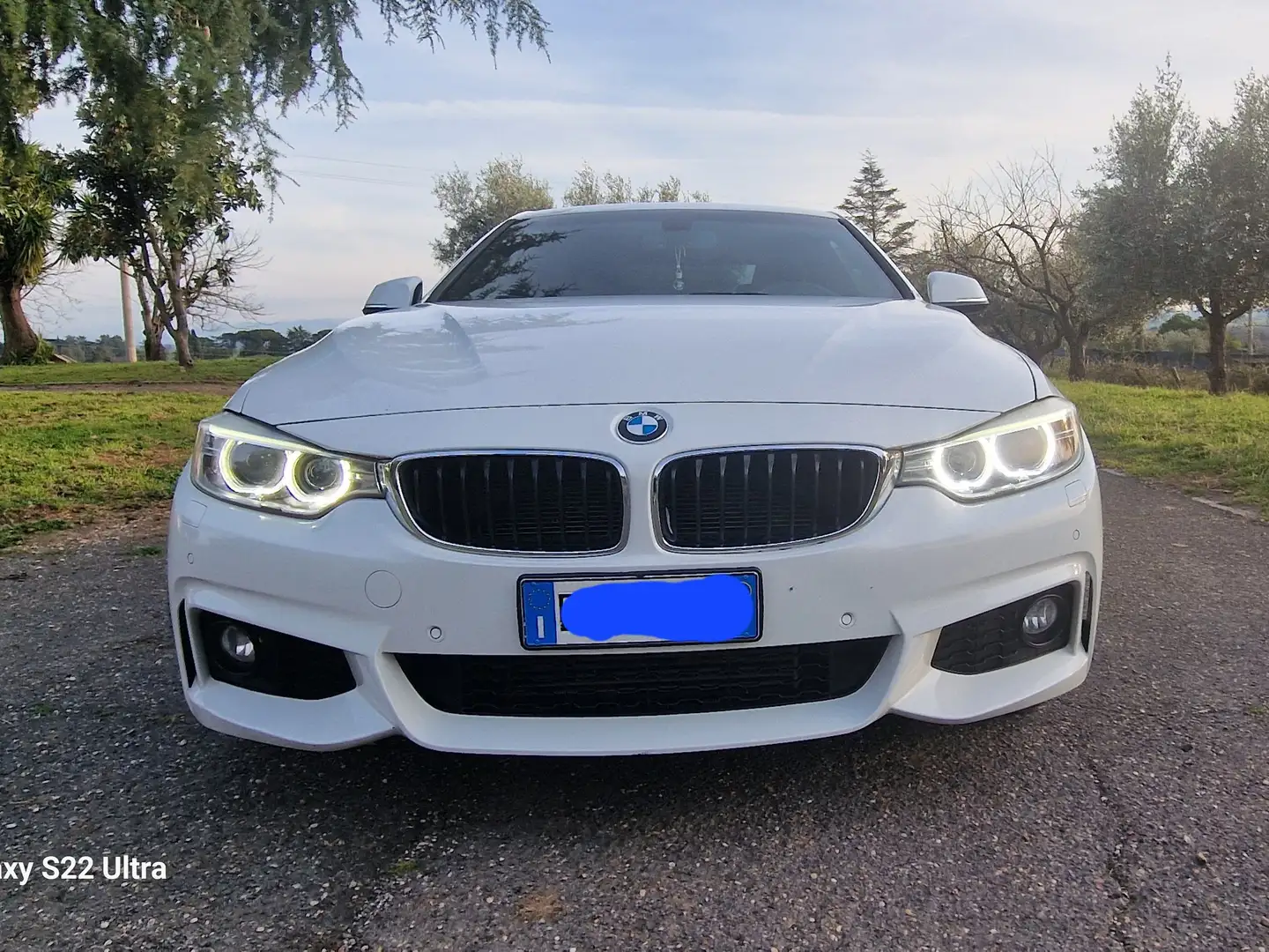 BMW 435 435dA+Coupe+xdrive+Msport Bianco - 1