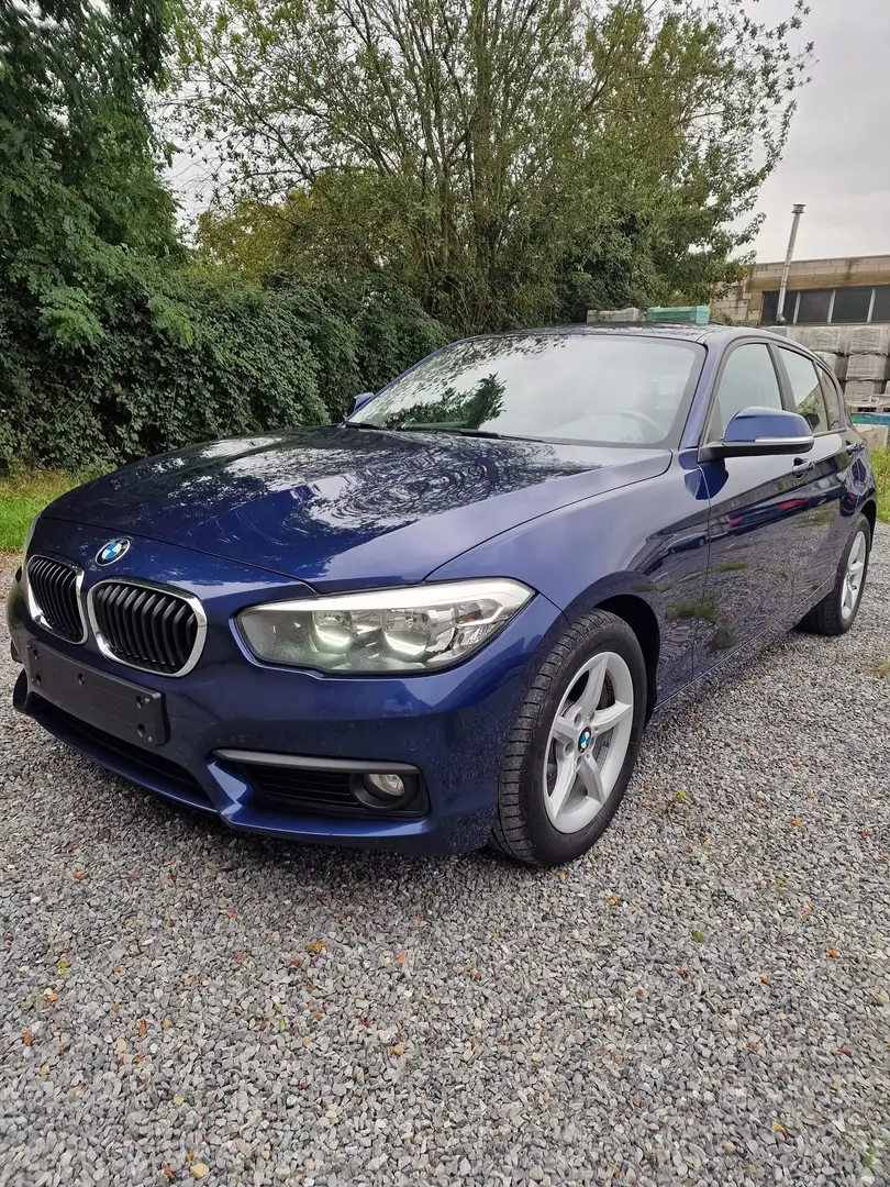 BMW 116 dA AdBlue // Automatique // TVA Deductible Blauw - 1