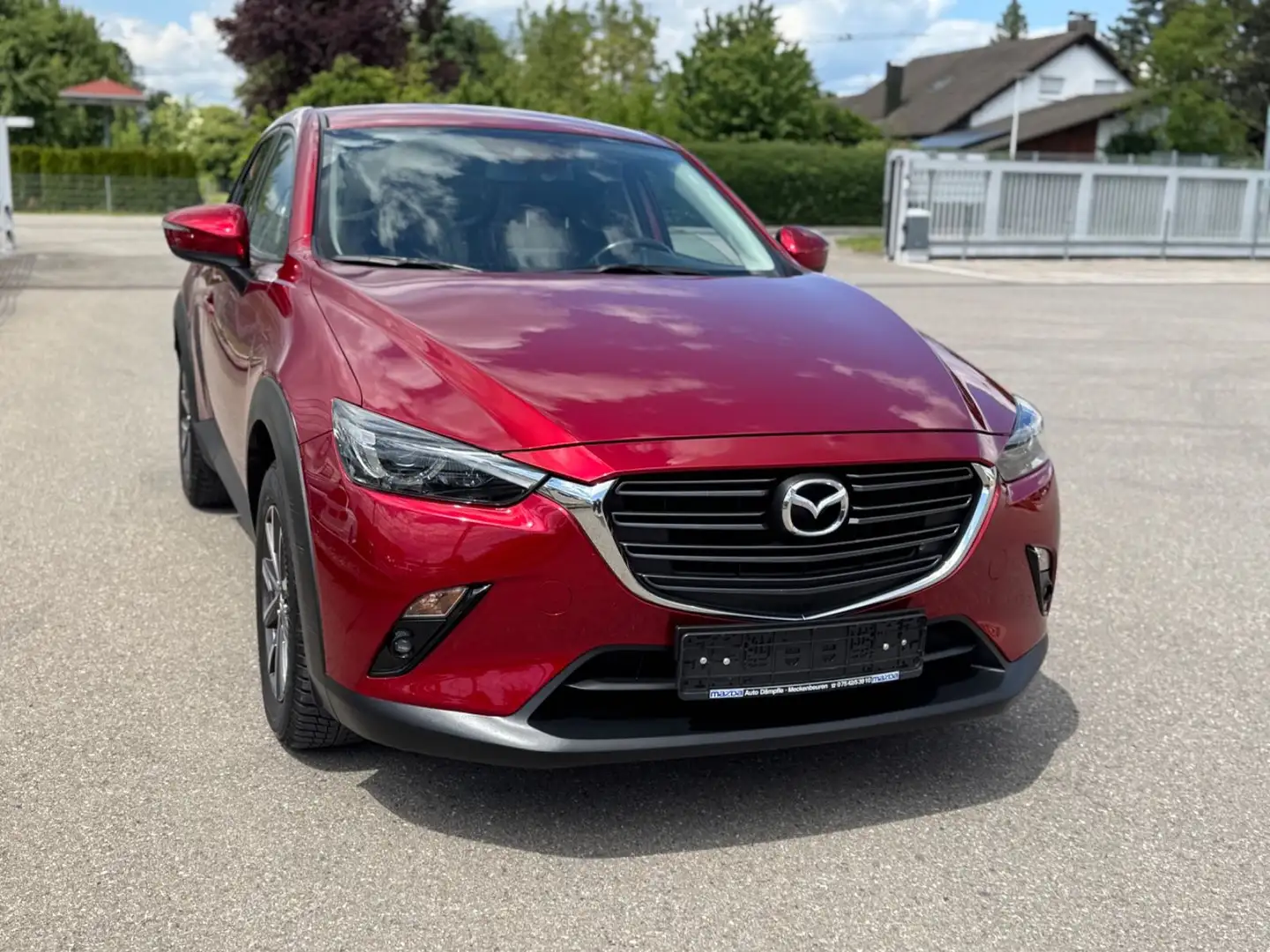 Mazda CX-3 Exclusive-Line/EU6/LED/NAVI/8xBereift Rojo - 1