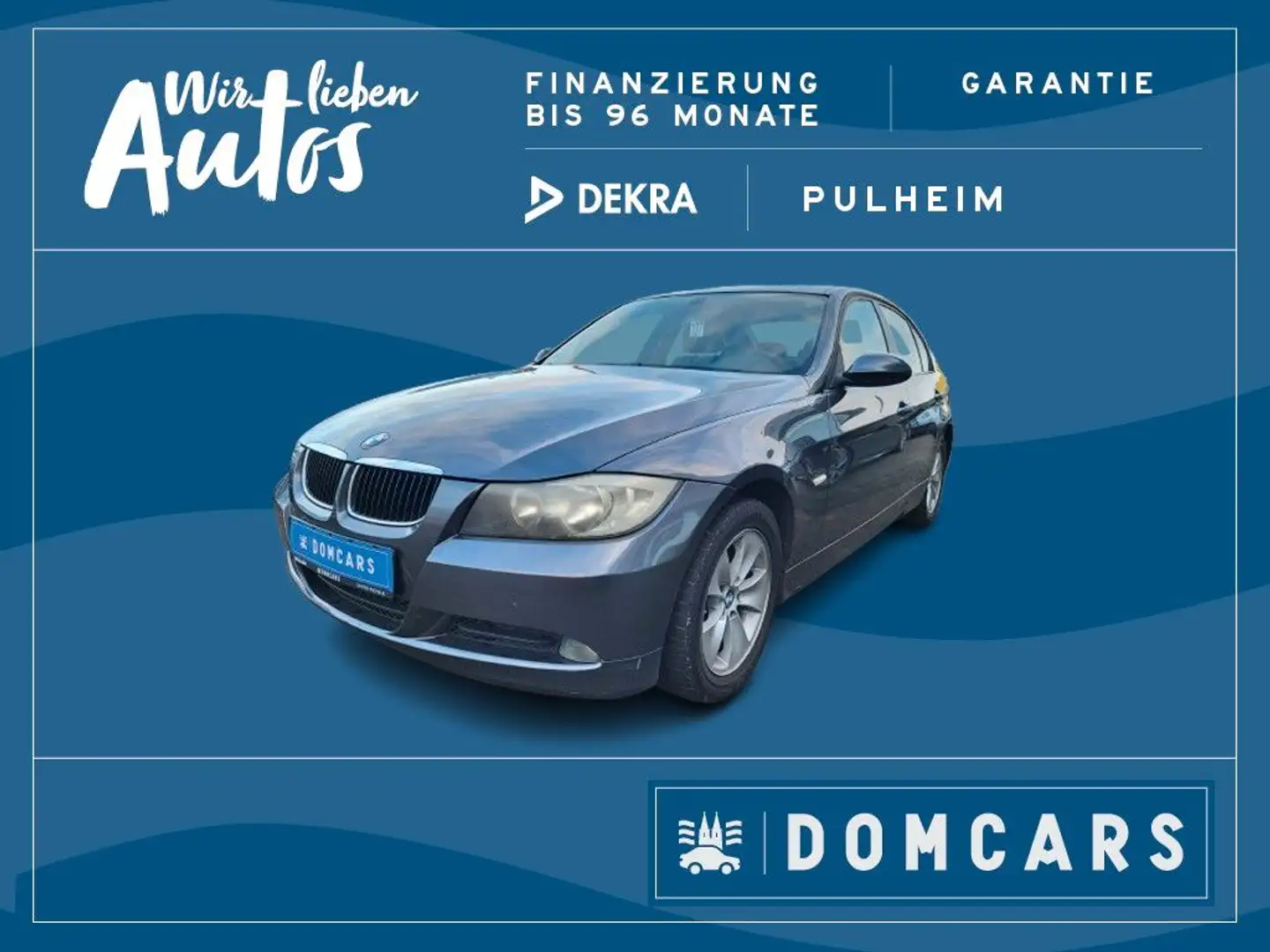 BMW 318 d Limousine E90  // ALU+KLIMA+NAVI// Grau - 1