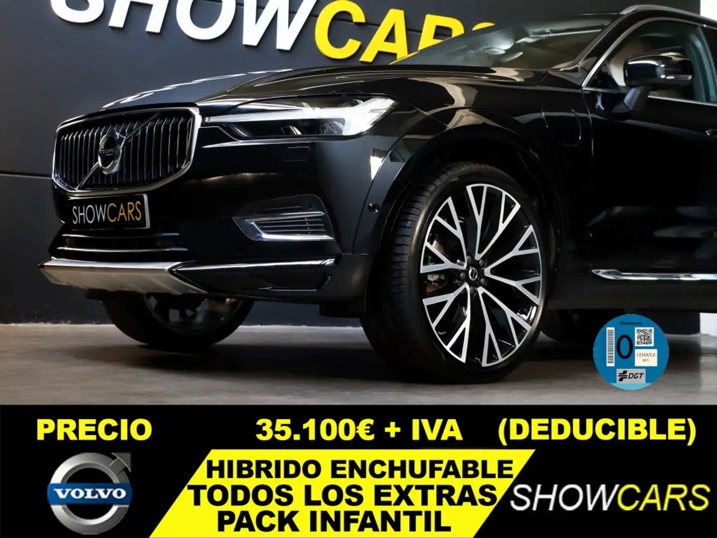 Volvo XC60 T6 Recharge Inscription Schwarz - 1
