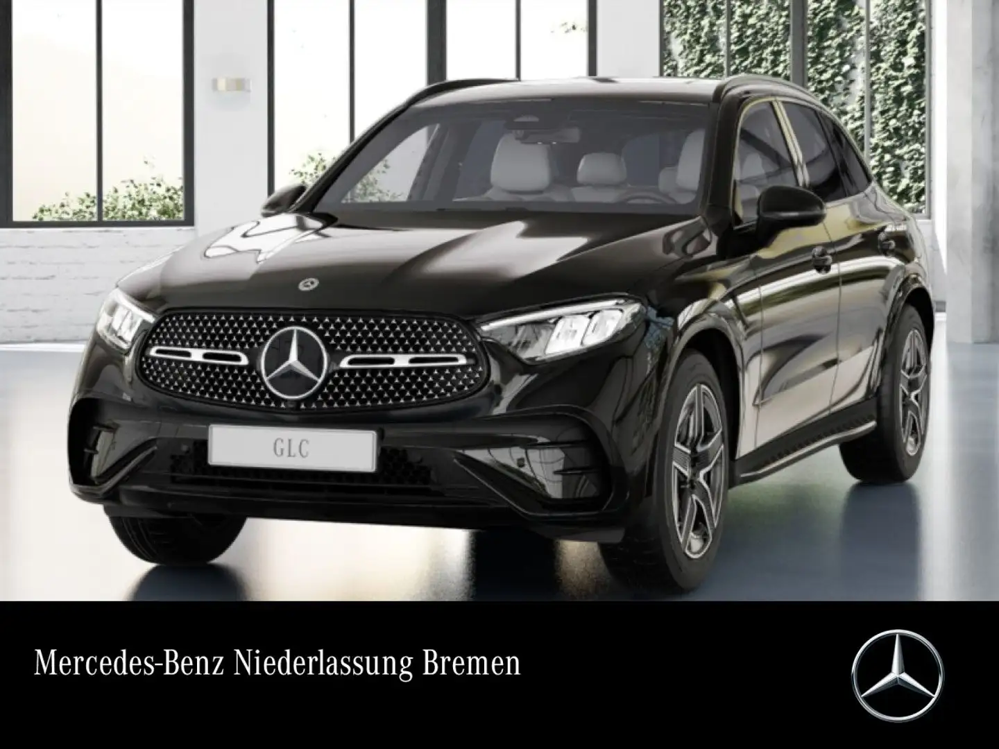 Mercedes-Benz GLC 300 de 4M AMG+NIGHT+LED+KAMERA+KEYLESS+9G Schwarz - 1