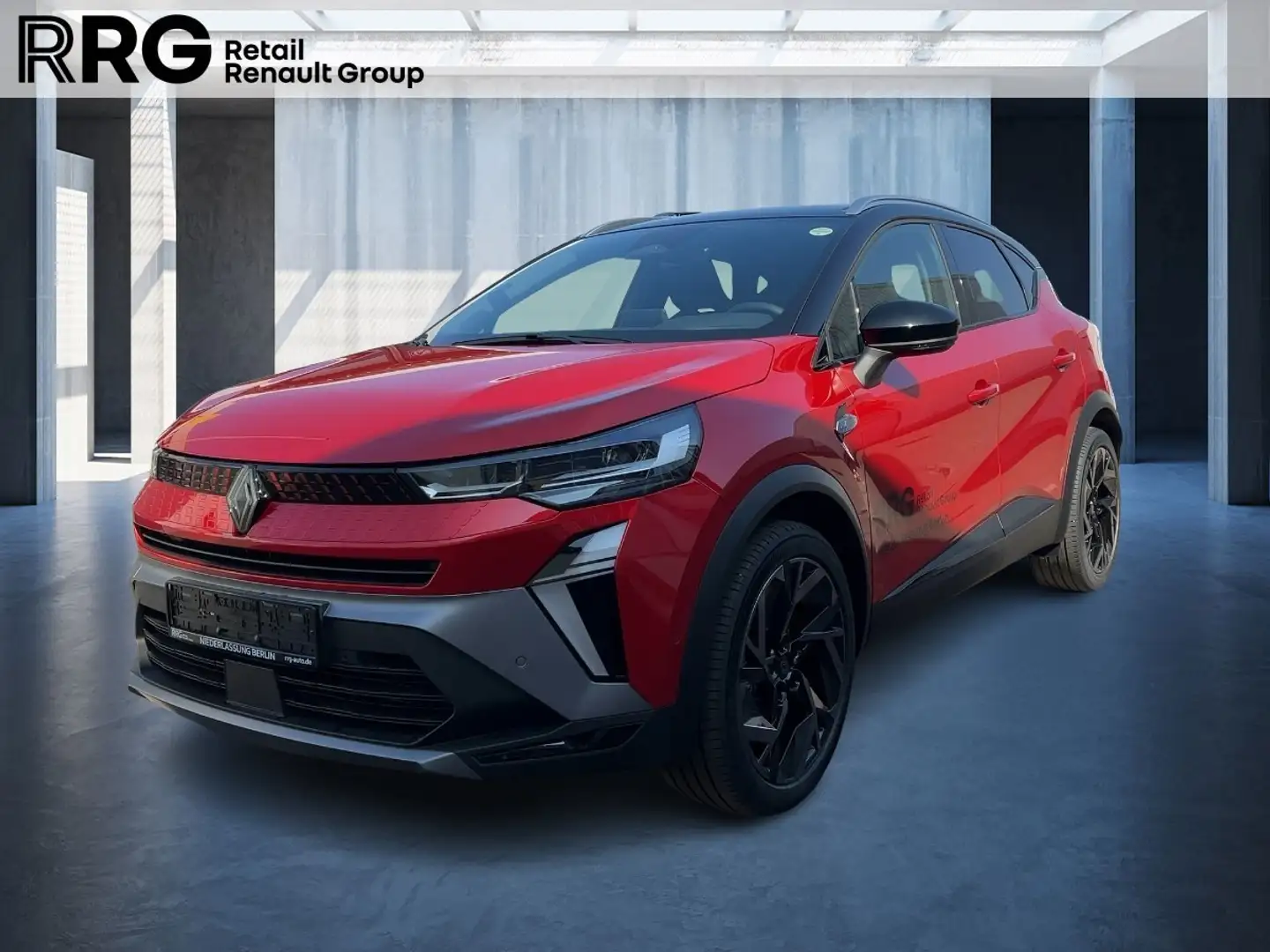 Renault Captur rit Alpine E-TECH Full Hybrid 145 ABS ESP BT Rouge - 1