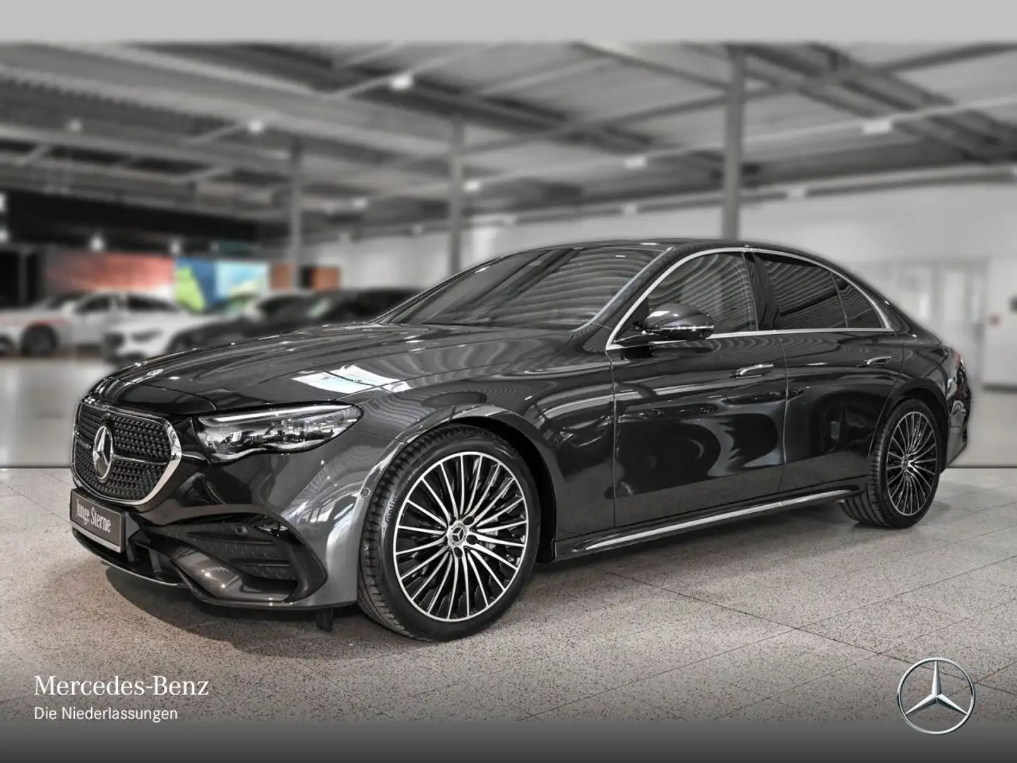 Mercedes-Benz E 200 AMG 360° Distr. Spurhalt-Ass Totwinkel PTS Grau - 2