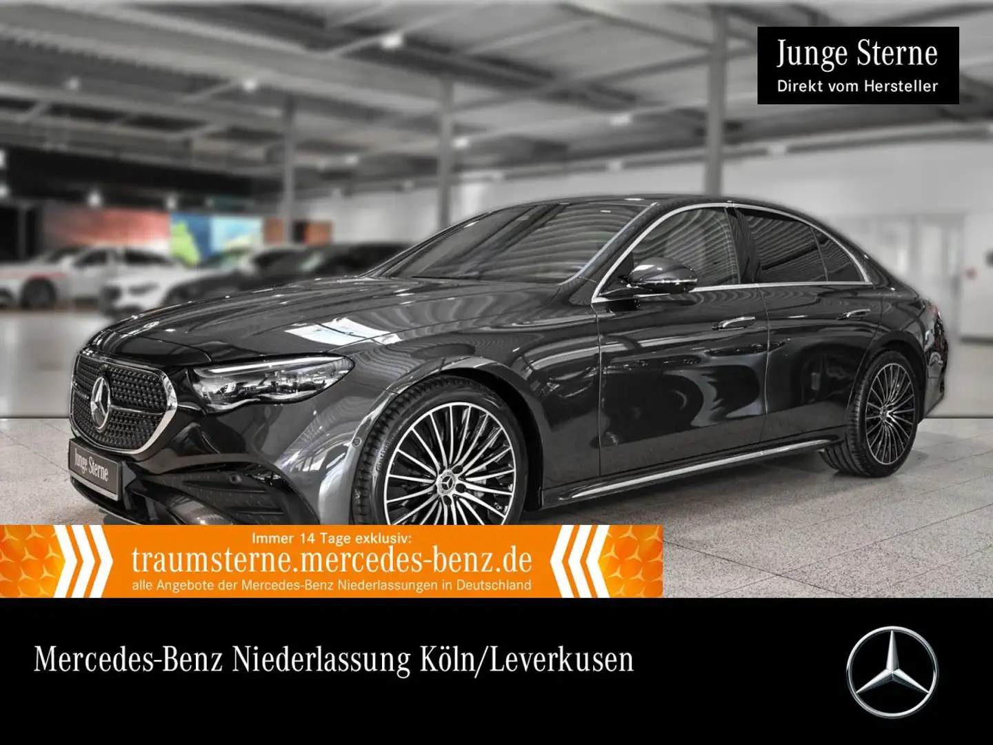 Mercedes-Benz E 200 AMG 360° Distr. Spurhalt-Ass Totwinkel PTS Grau - 1