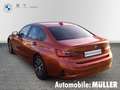 BMW 318 i Advantage Limousine Aut. SPORTSITZE+DAB+NAVI+TEM Orange - thumbnail 5