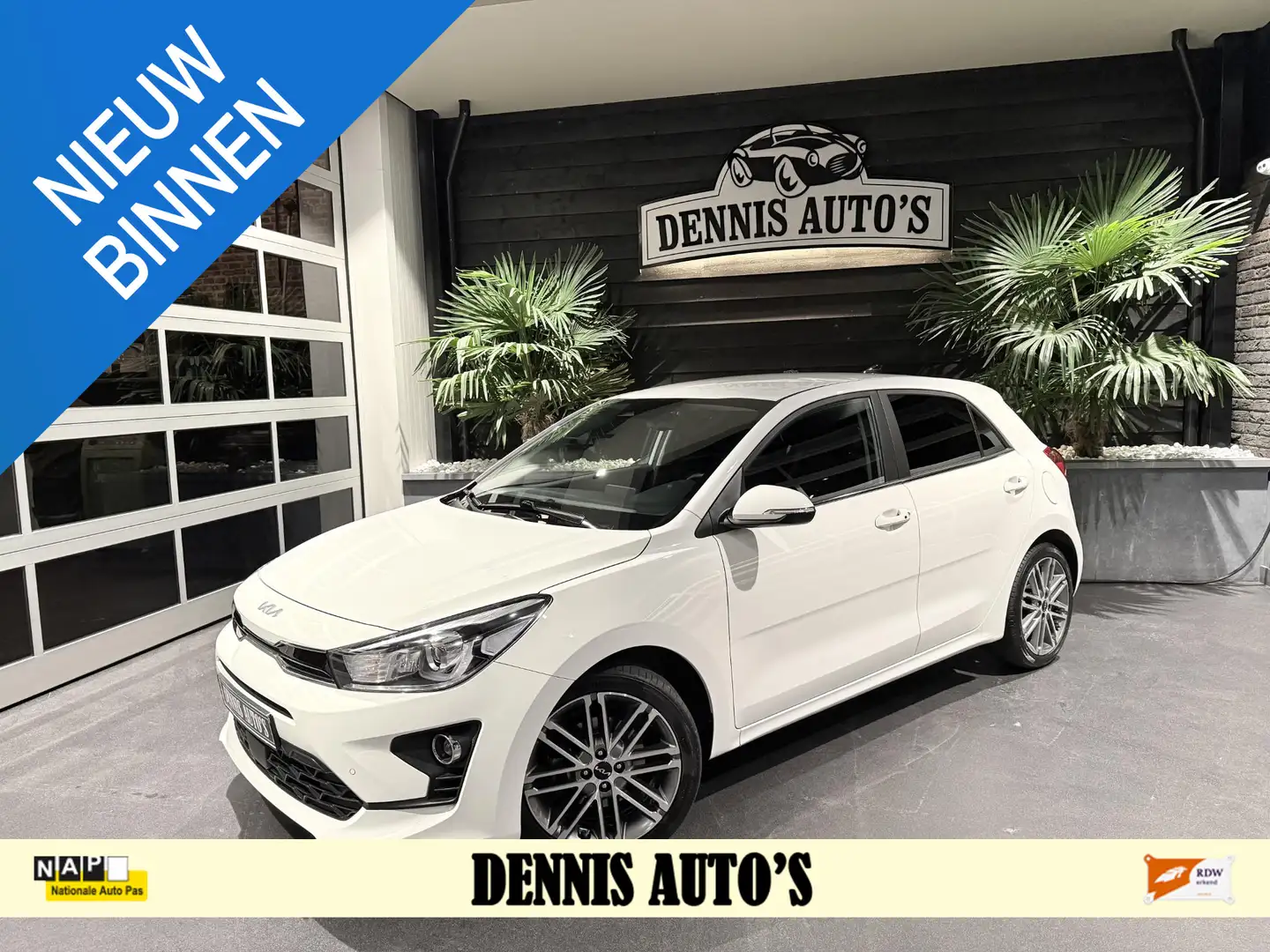 Kia Rio 1.0 T-GDi MHEV ComfortLine Navi verw stoelen/stuur Blanc - 1