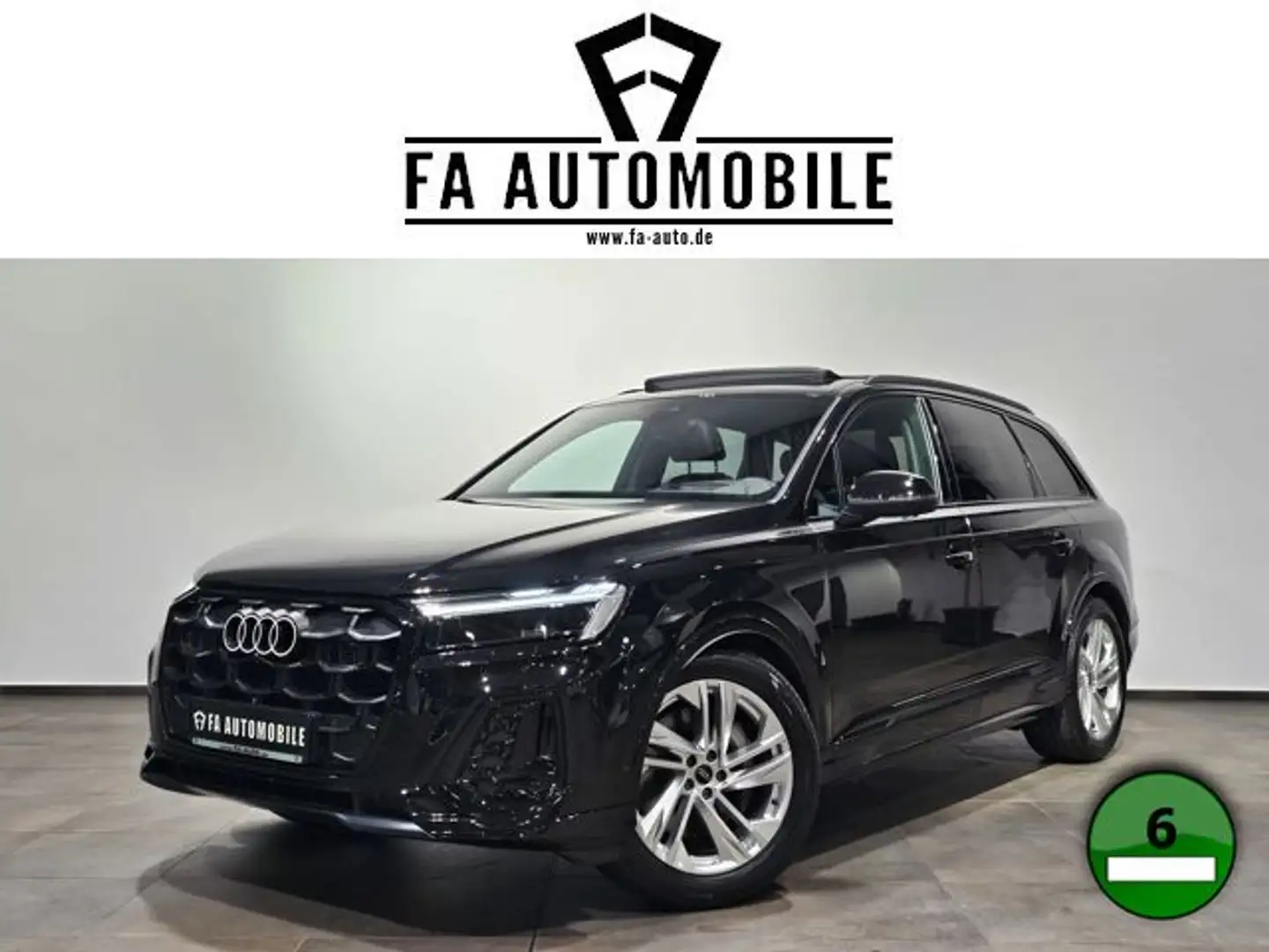 Audi Q7 50 TDI S Line Black 7Sitz Pano Matrix Facelif Schwarz - 1