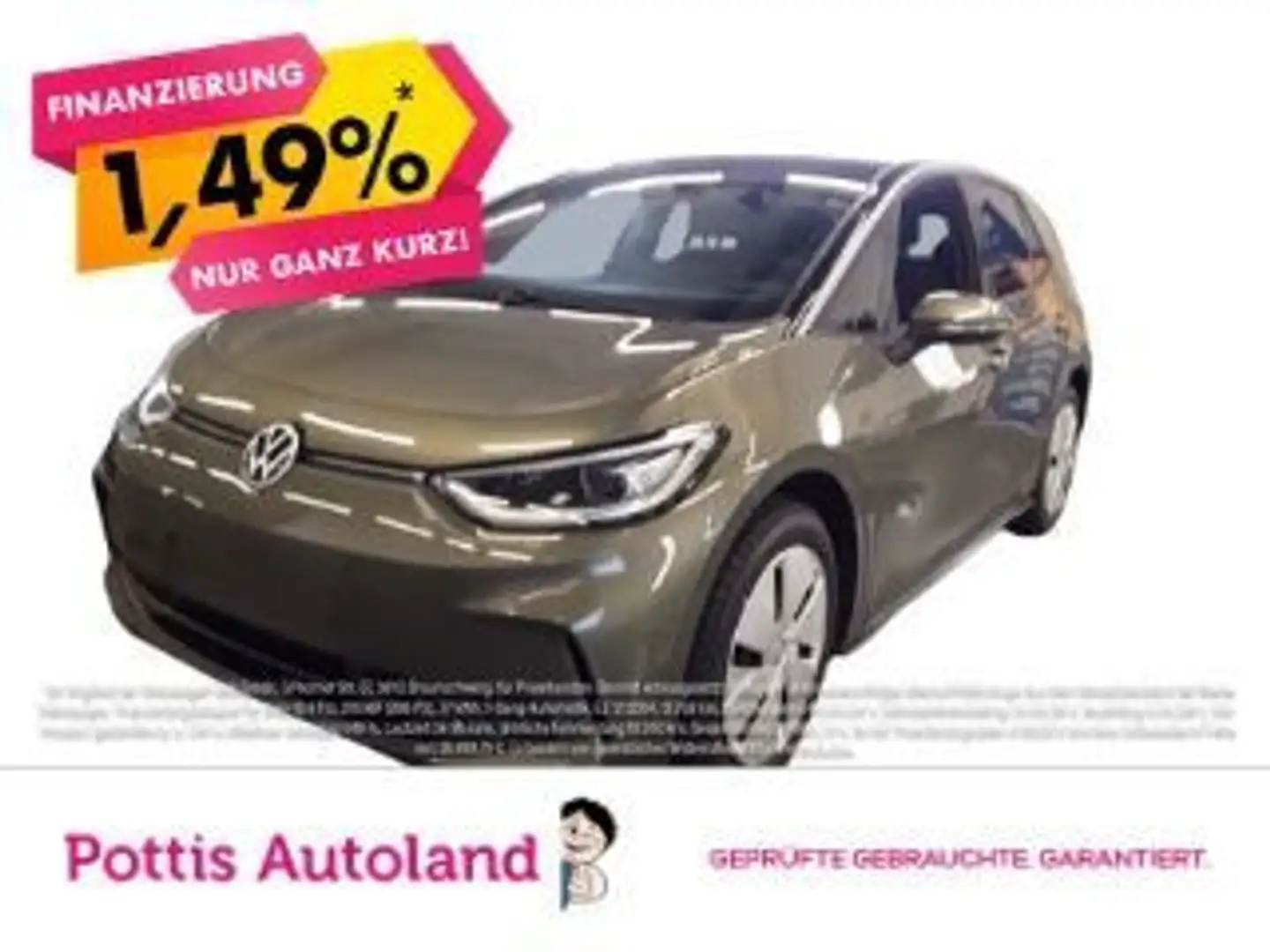 Volkswagen ID.3 PRO NAVI KAMERA KLIMA PDC LED SHZG Grün - 1