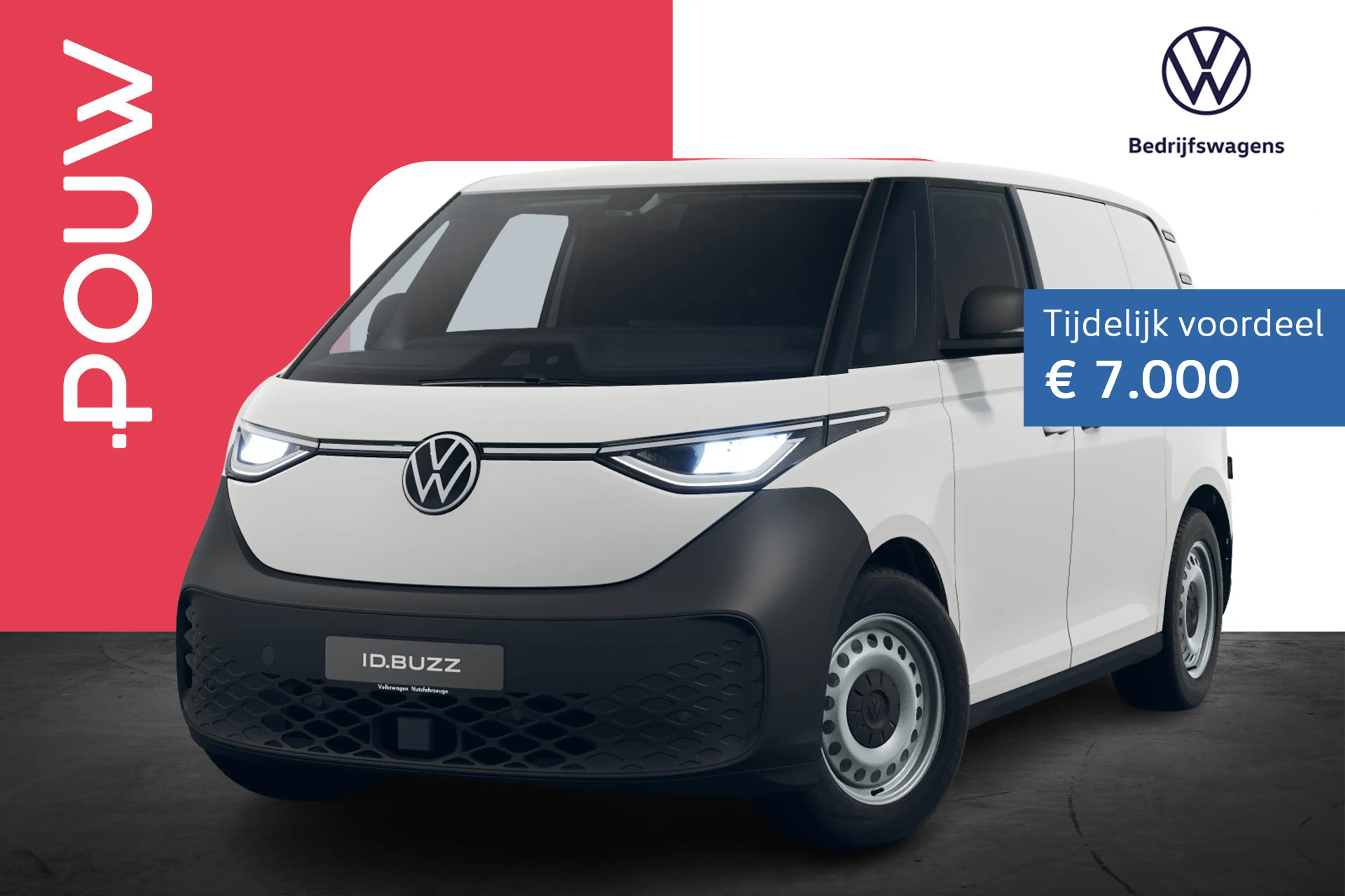 Volkswagen ID. Buzz Cargo 286pk Economy Limited Edition 79 kWh | Comfort Pak