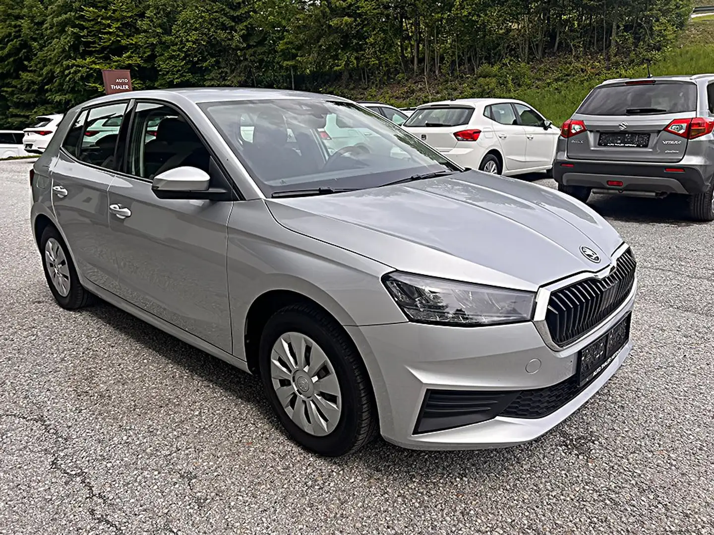 Skoda Fabia Ambition 1,0 Silber - 2