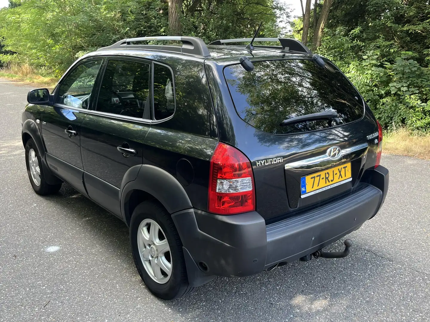 Hyundai TUCSON 2.7i V6 4WD Style G3 | Automaat | Airco | Trekhaak Zwart - 2