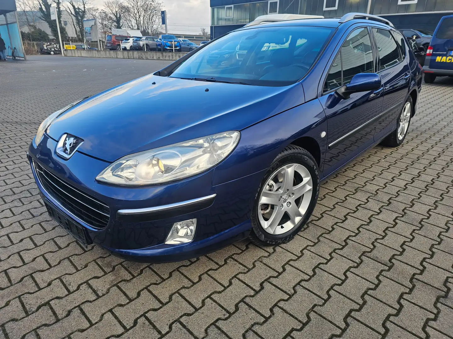 Peugeot 407 Premium,Automatik,Klima,PDC,Pannorama,Tüv2/2027 Modrá - 2