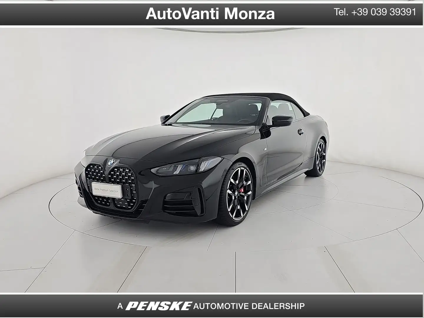 BMW 420 420d 48V Cabrio Msport Pro Noir - 1