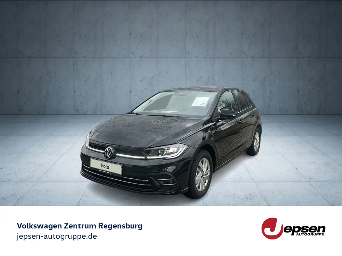 Volkswagen Polo Style R-KAMERA LED ACC SHZ PDC KlimaA Noir - 1