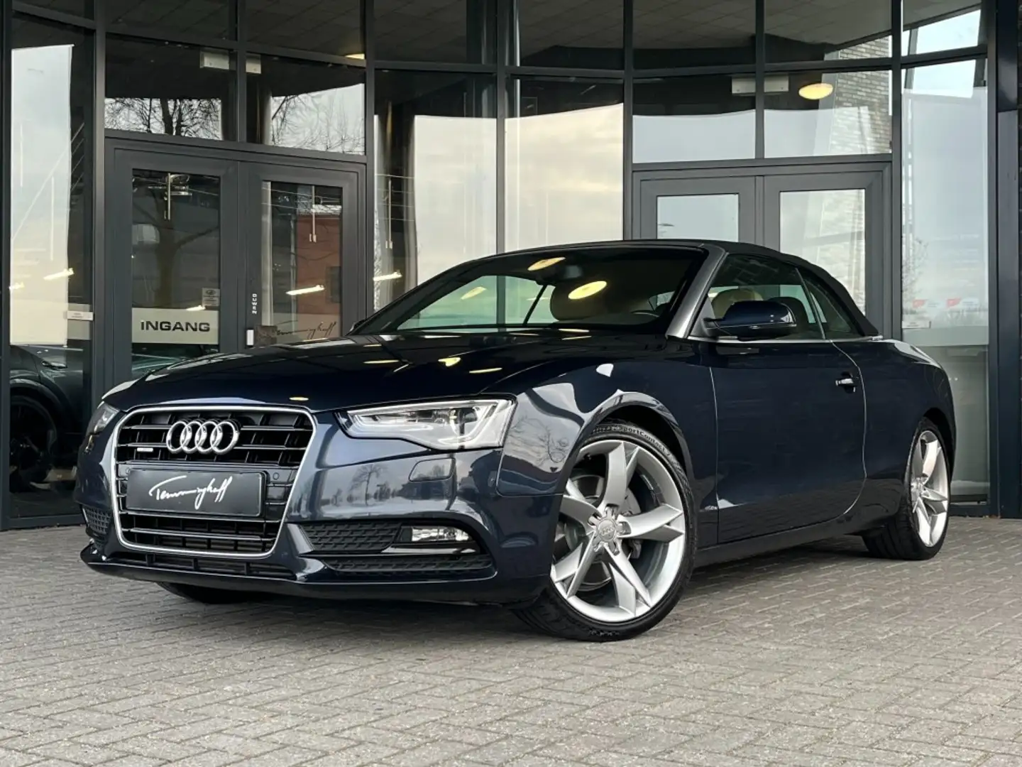 Audi A5 CABRIO 2.0 TFSI QUATTRO AUT. - ORG. NL. - LEDER Blau - 2