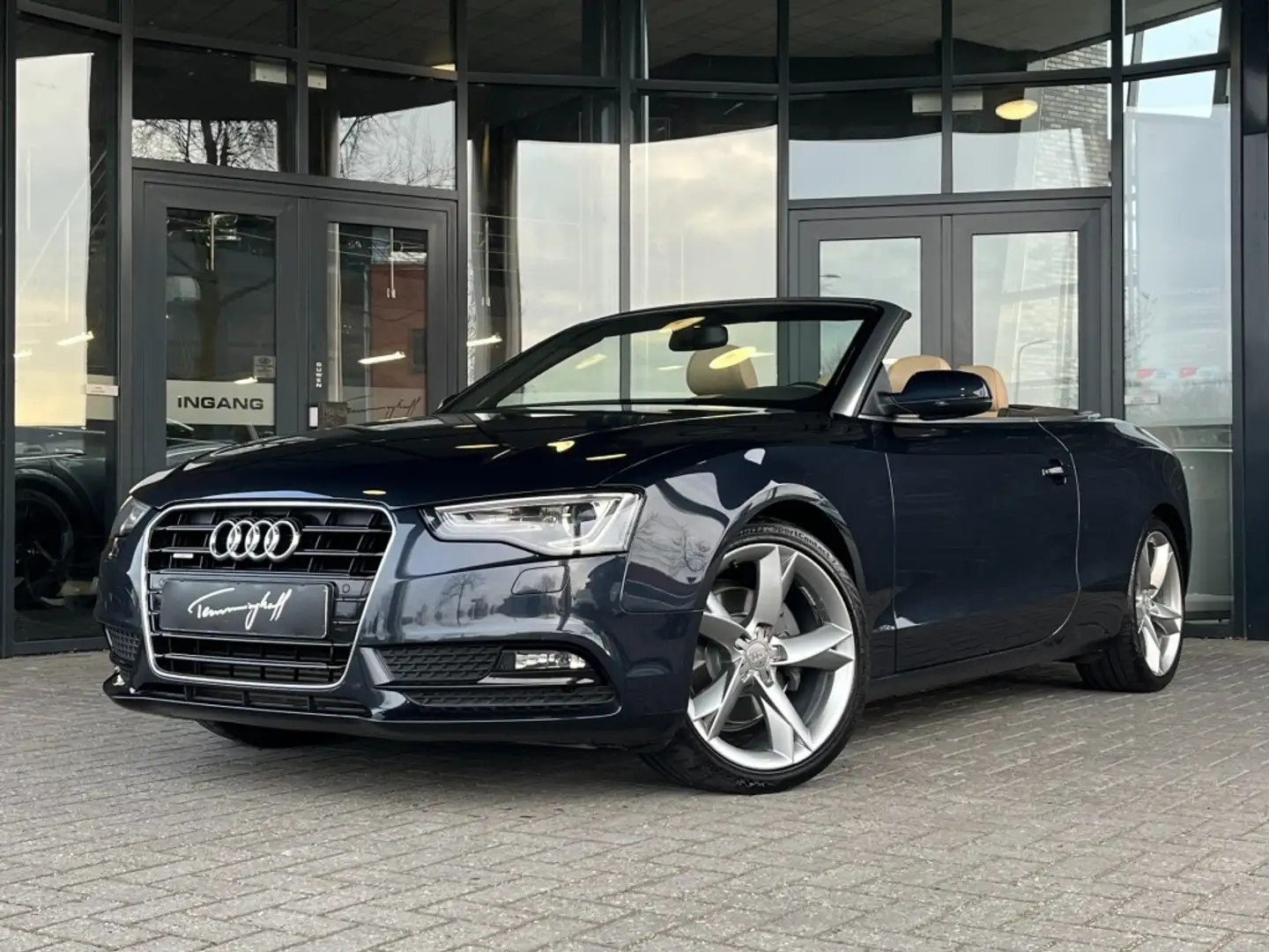 Audi A5 CABRIO 2.0 TFSI QUATTRO AUT. - ORG. NL. - LEDER Blau - 1