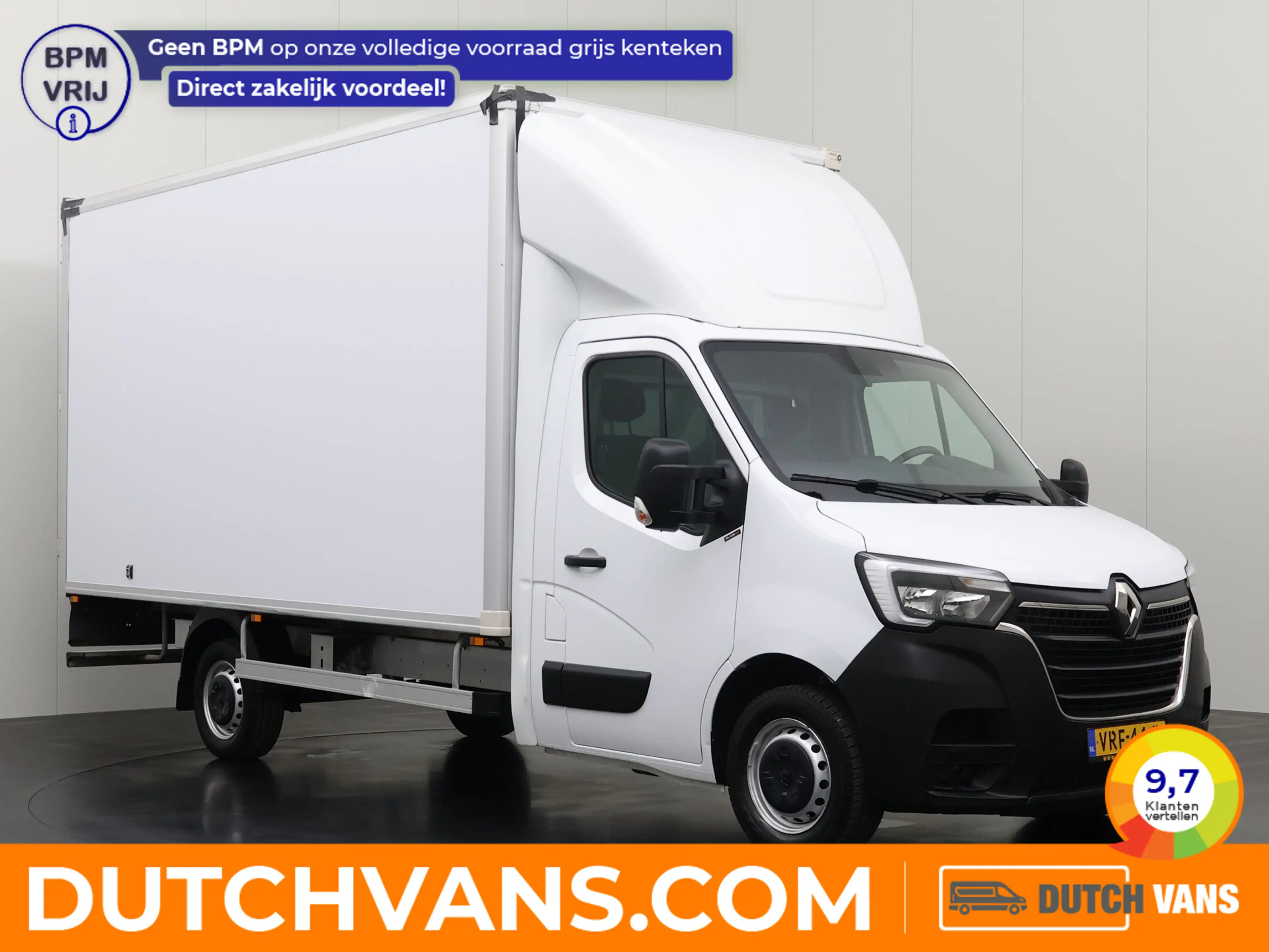 Renault Master 2.3DCi 165PK Bakwagen+Laadklep | 2.35 Hoog | Navig