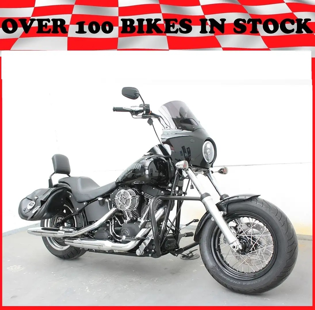 Harley-Davidson Softail FXSTB Softail Night Train Club Style 5HD1... Schwarz - 1
