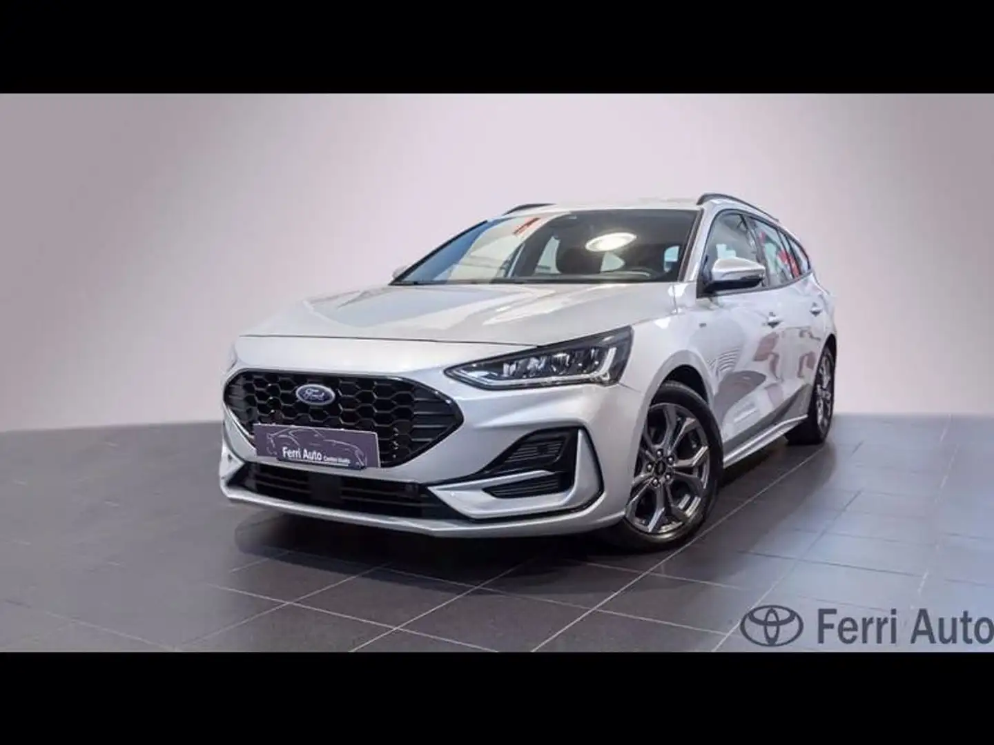 Ford Focus sw 1.0 ecoboost h st-line design 125cv powershift Blu/Azzurro - 1