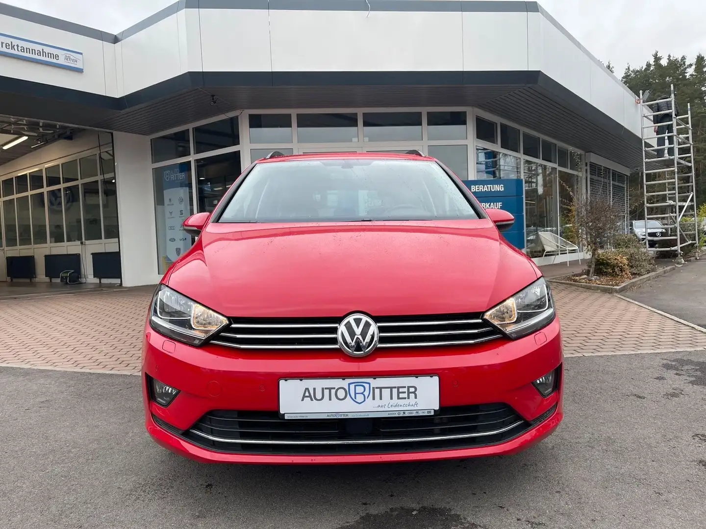 Volkswagen Golf Sportsvan 1.4 TSI SOUND SHZ+Navi+App-Con... Rot - 2