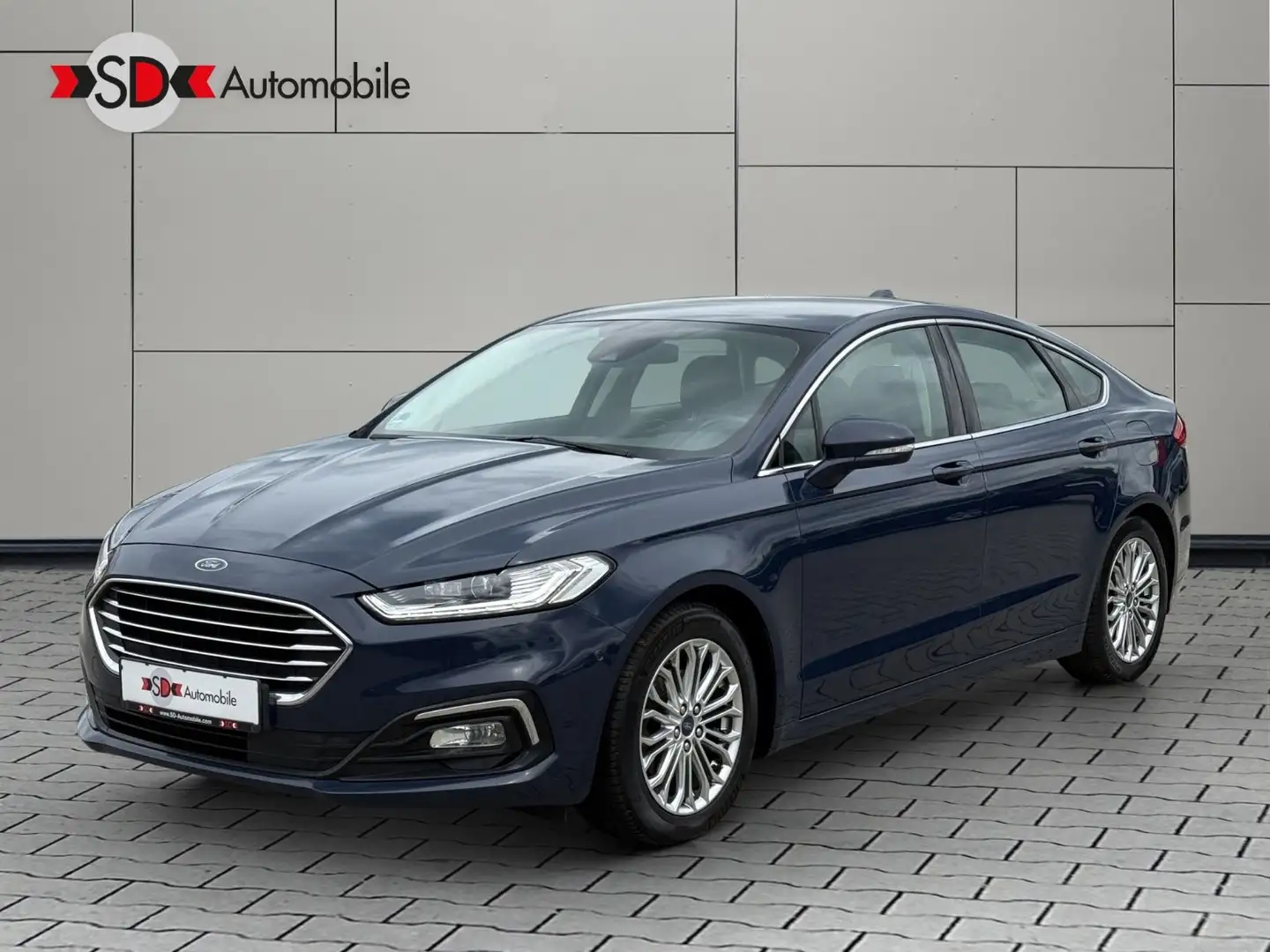 Ford Mondeo 2.0 Lim. Titanium LED NAVI ACC BLIS AHK Bleu - 2