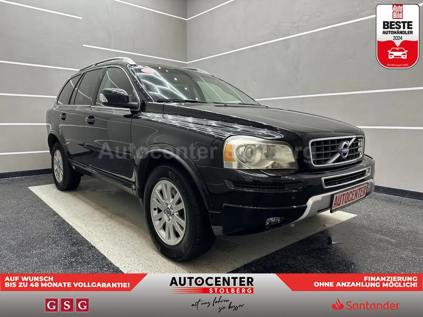 Volvo XC90 D5 Momentum Geartronic "7 SITZER-LEDER-ALU" Schwarz - 2