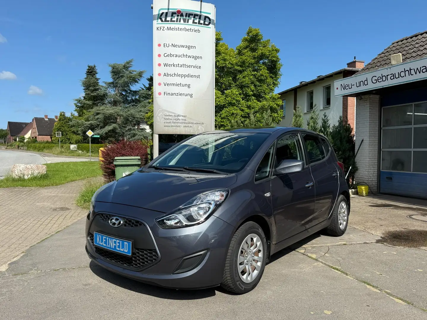 Hyundai iX20 1.4 "Classic" AHK-Klima-Sitz-/Lenkradhzg.-RD/CD... Gris - 1