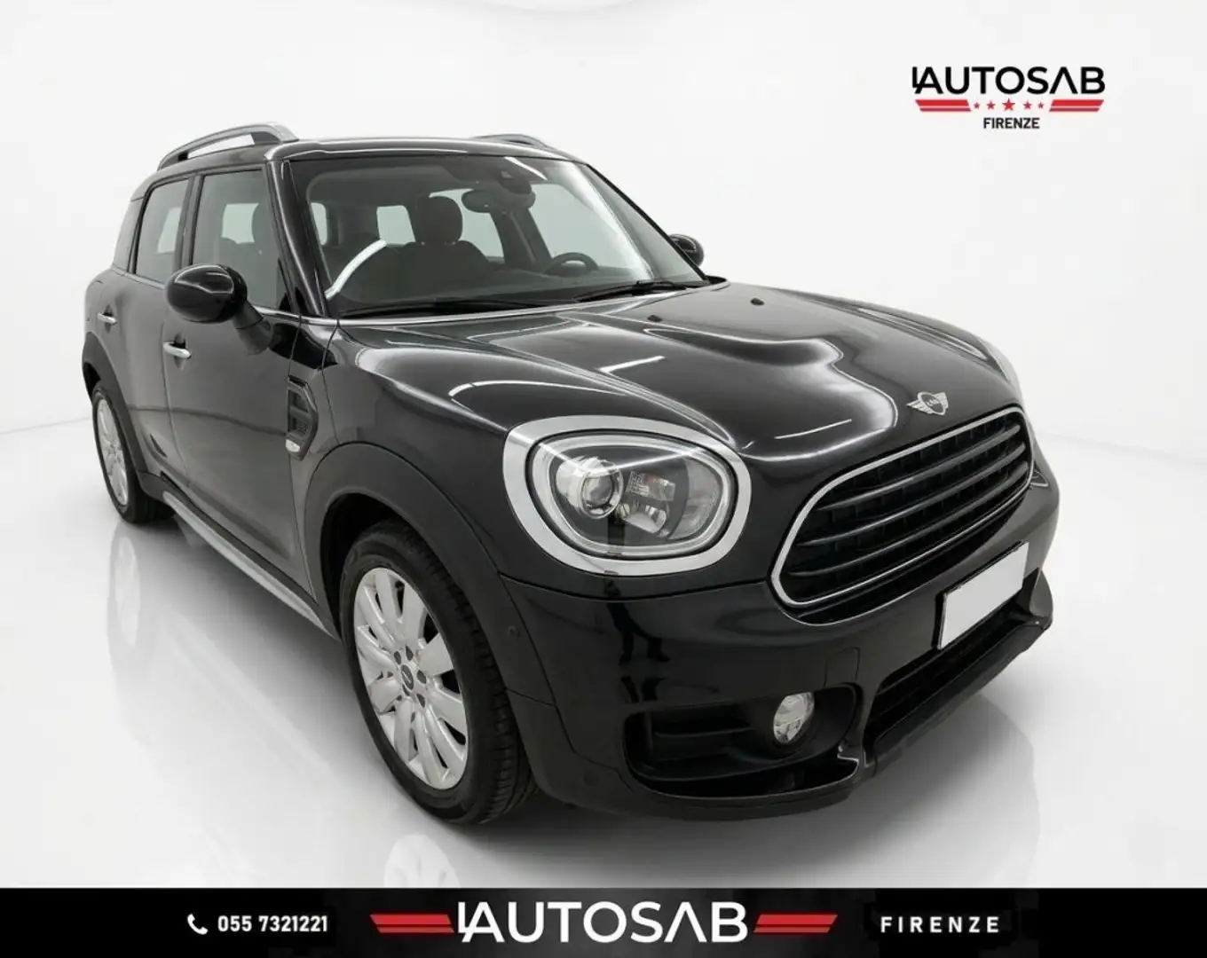 MINI Cooper D Countryman 2.0 Hype Automatica Pelle Navi Schwarz - 1