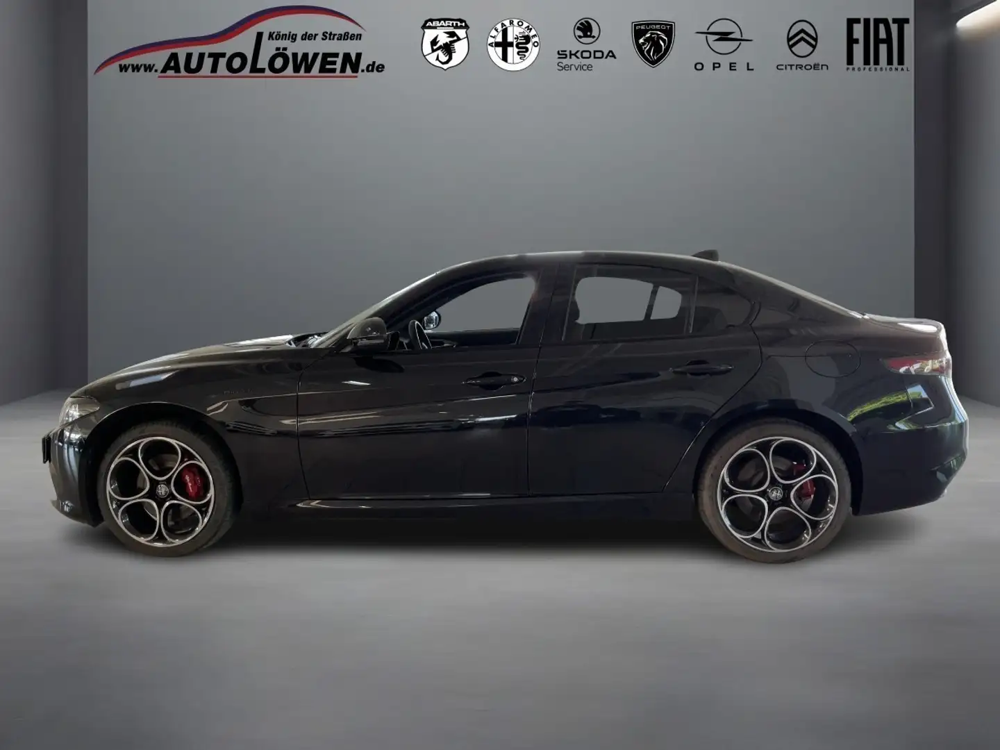 Alfa Romeo Giulia 2.0 Turbo 16V Competizione Q4 (EURO 6d) Schwarz - 2