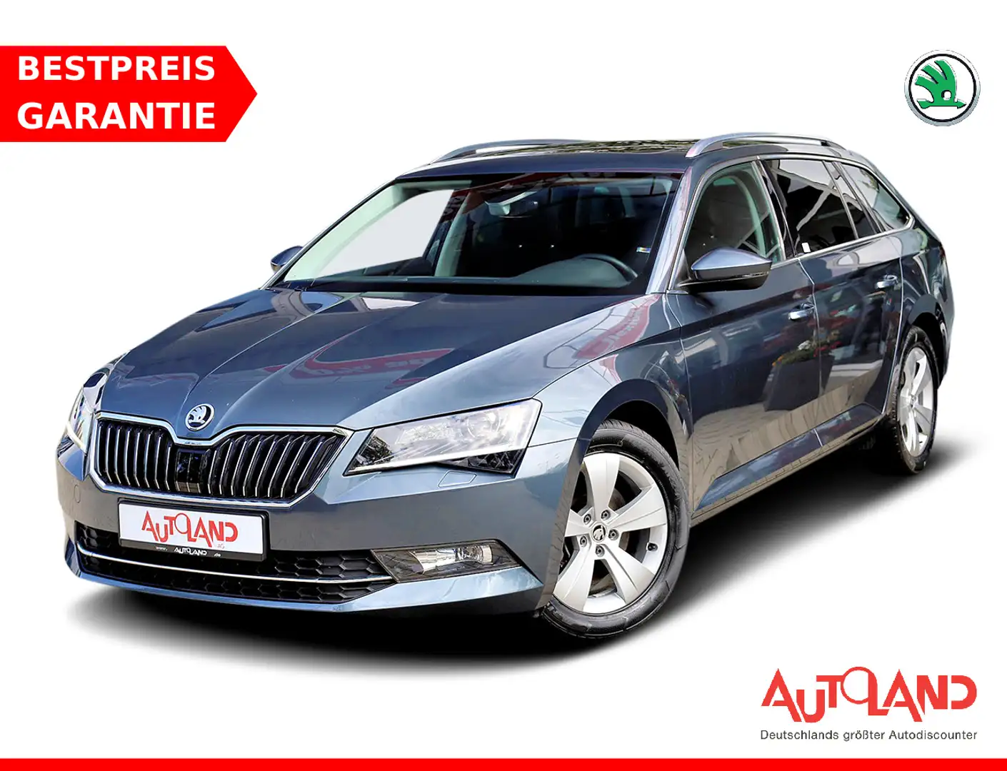 Skoda Superb Combi 1.4 TSI Style Bi-Xenon Navi ACC AHK Grau - 1