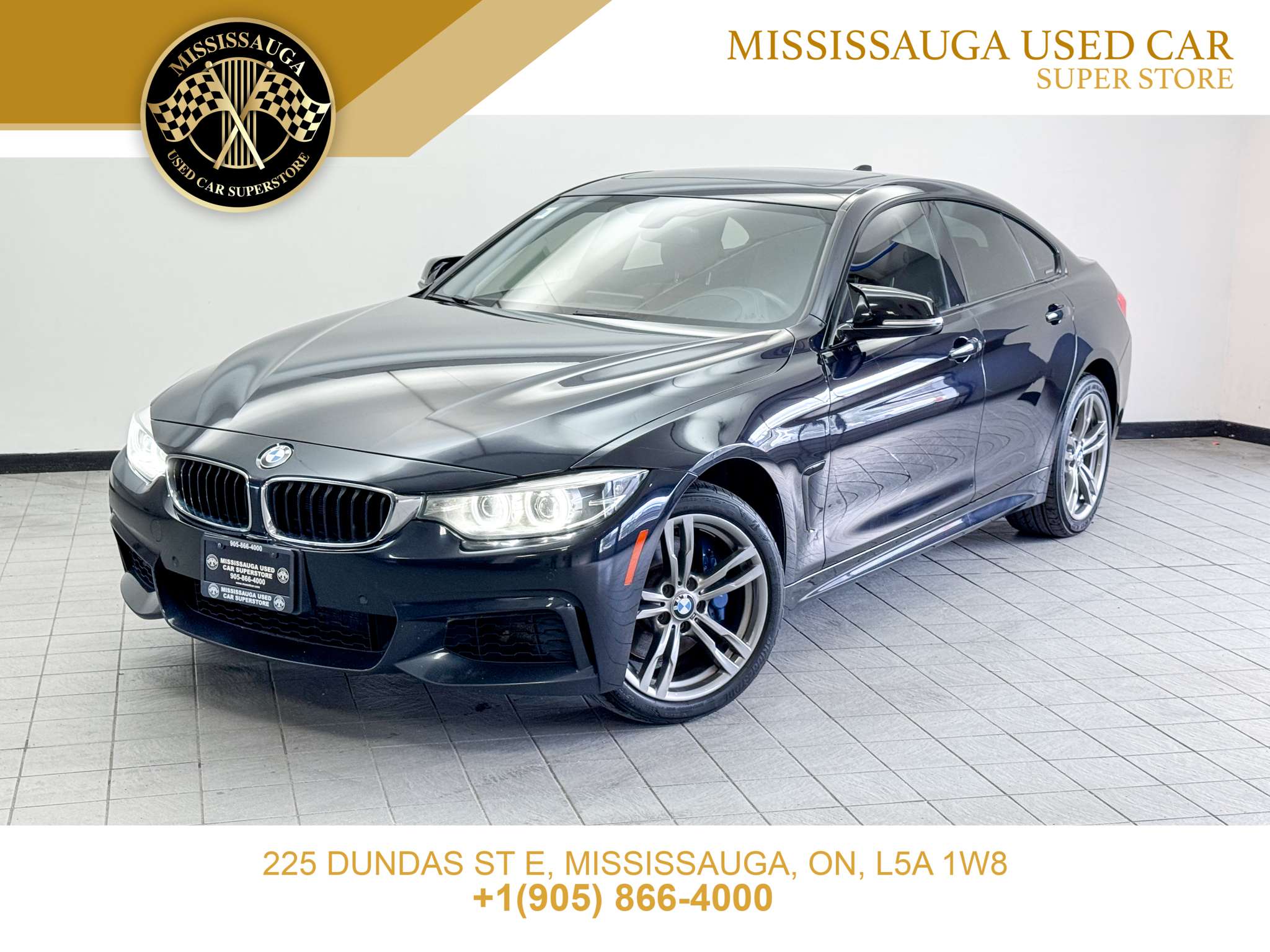 Blue 2018 BMW 4 Series Sedan All-Wheel Drive Automatic