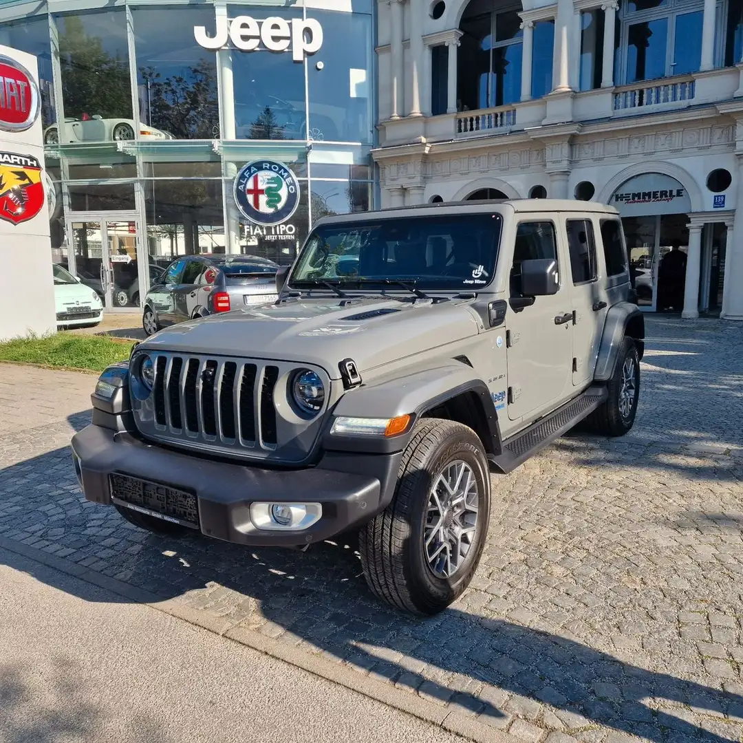 Jeep Wrangler Unlimited Plug-In Hybrid Sahara Grau - 1