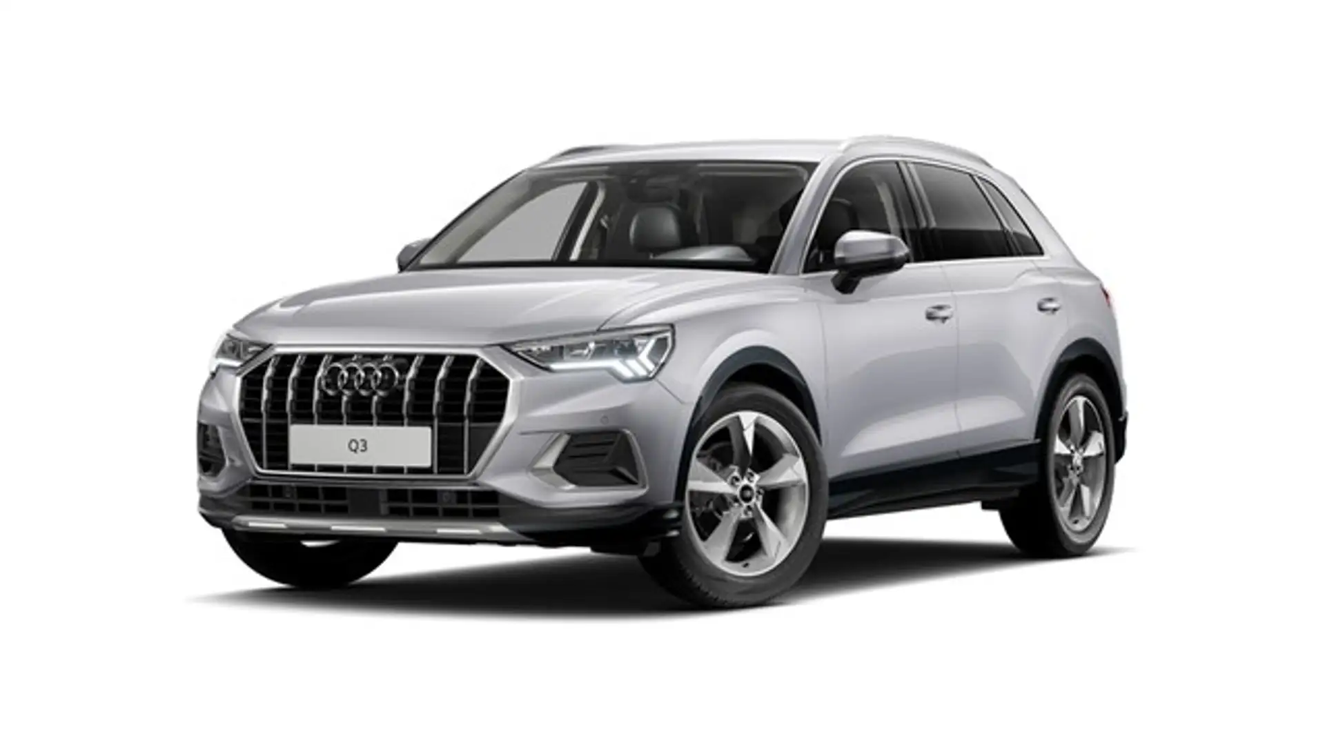 Audi Q3 35TFSI AHK LED ACC EINPARKH NAVI SITZH Silber - 1