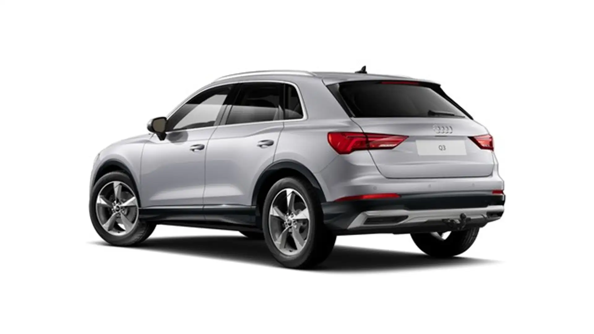 Audi Q3 35TFSI AHK LED ACC EINPARKH NAVI SITZH Silber - 2