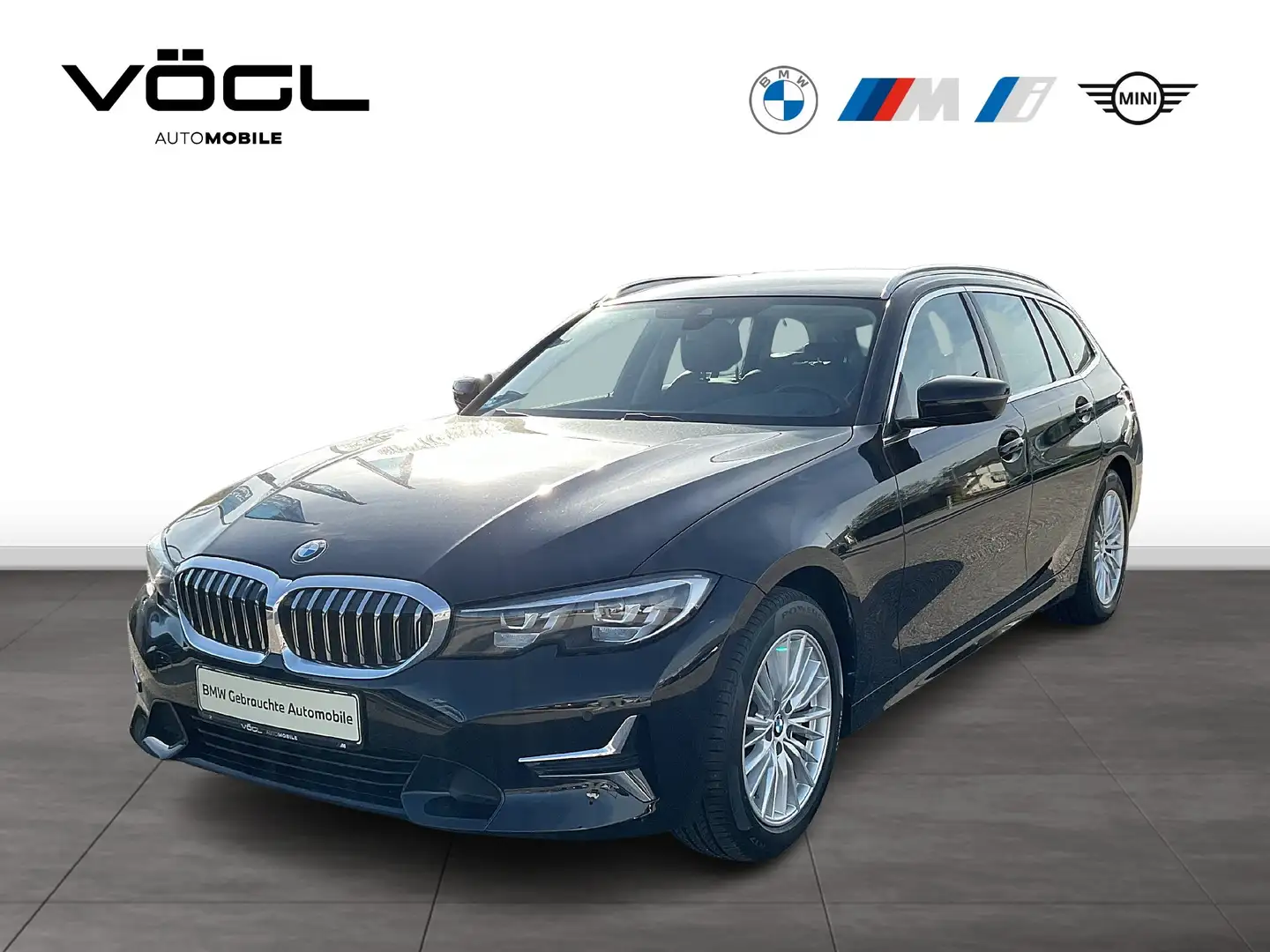 BMW 320 d xDrive Touring Luxury Line Standheizung AHK Noir - 1