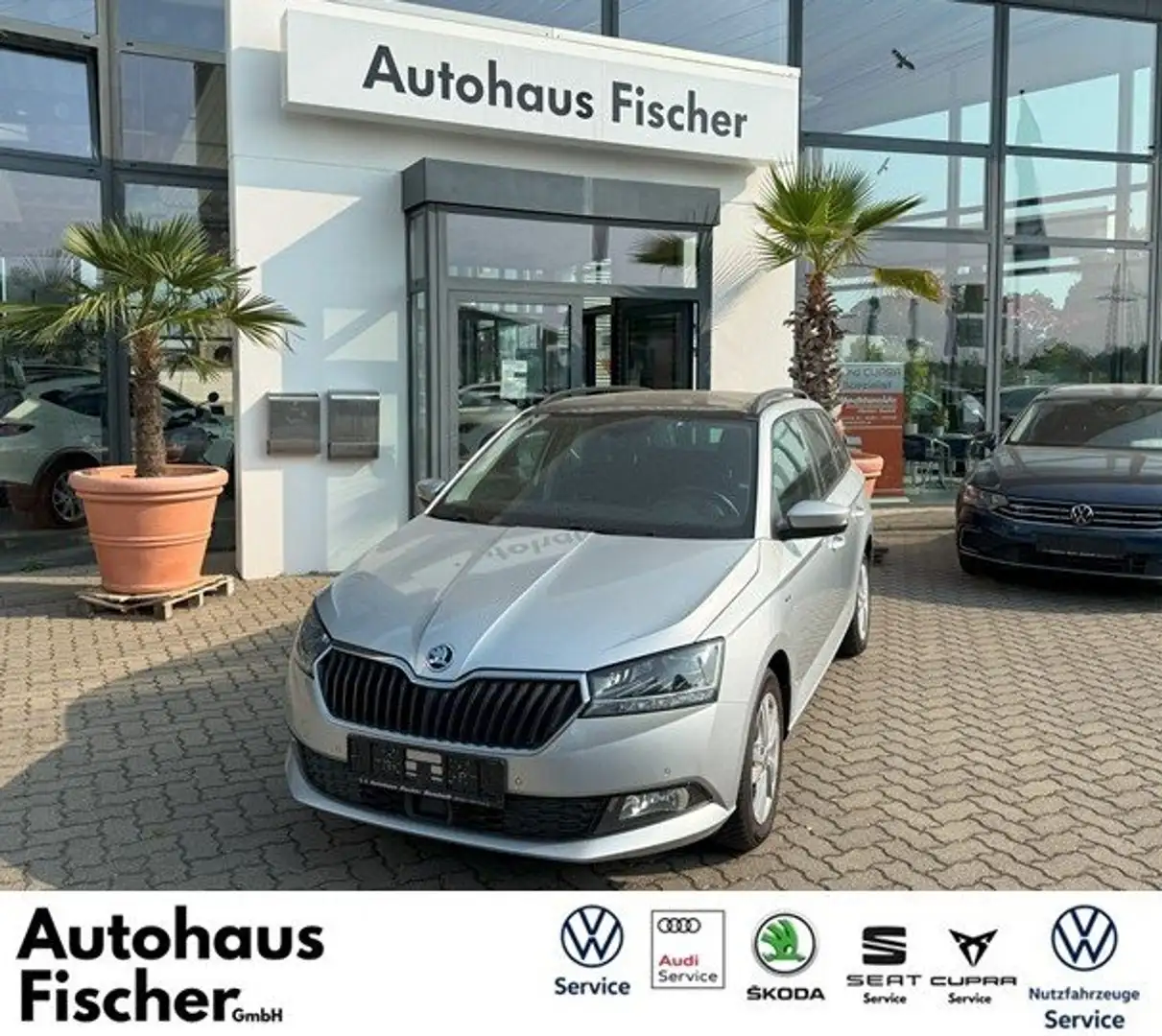 Skoda Fabia Combi 1.0 TSI Ambition Silber - 1