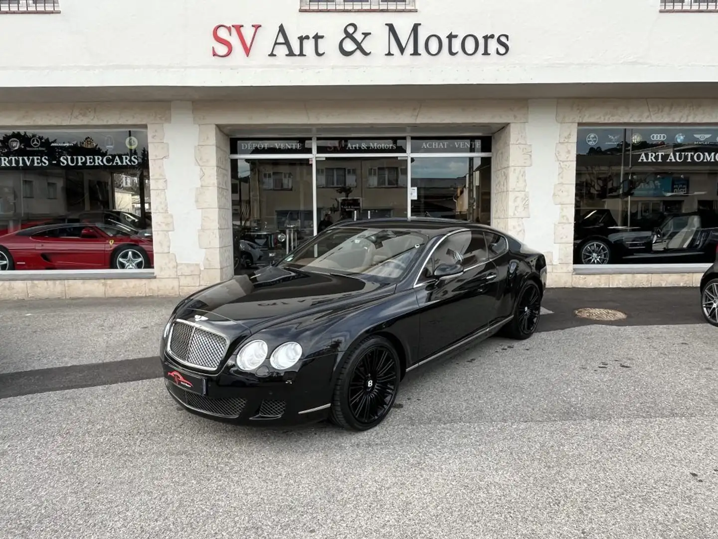 Bentley Continental GT 6.0 W 12 Negro - 1