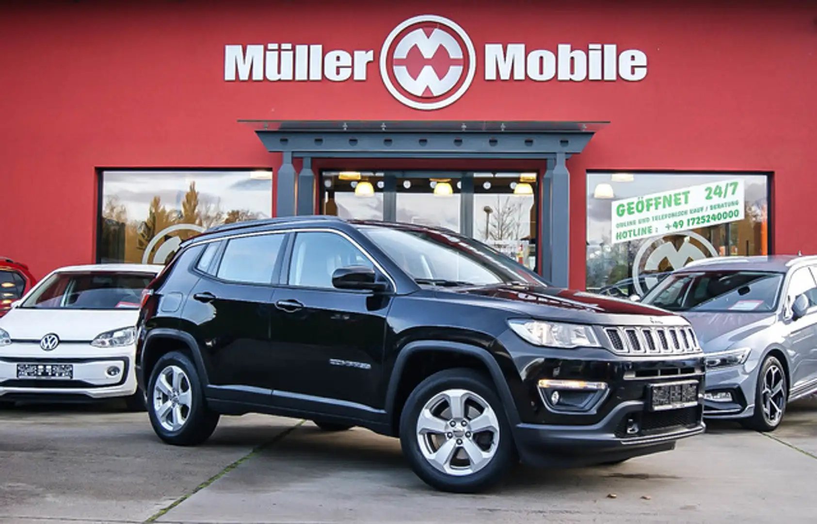 Jeep Compass 1.4 Longitude KEYLESS WINTERPAKET Noir - 1