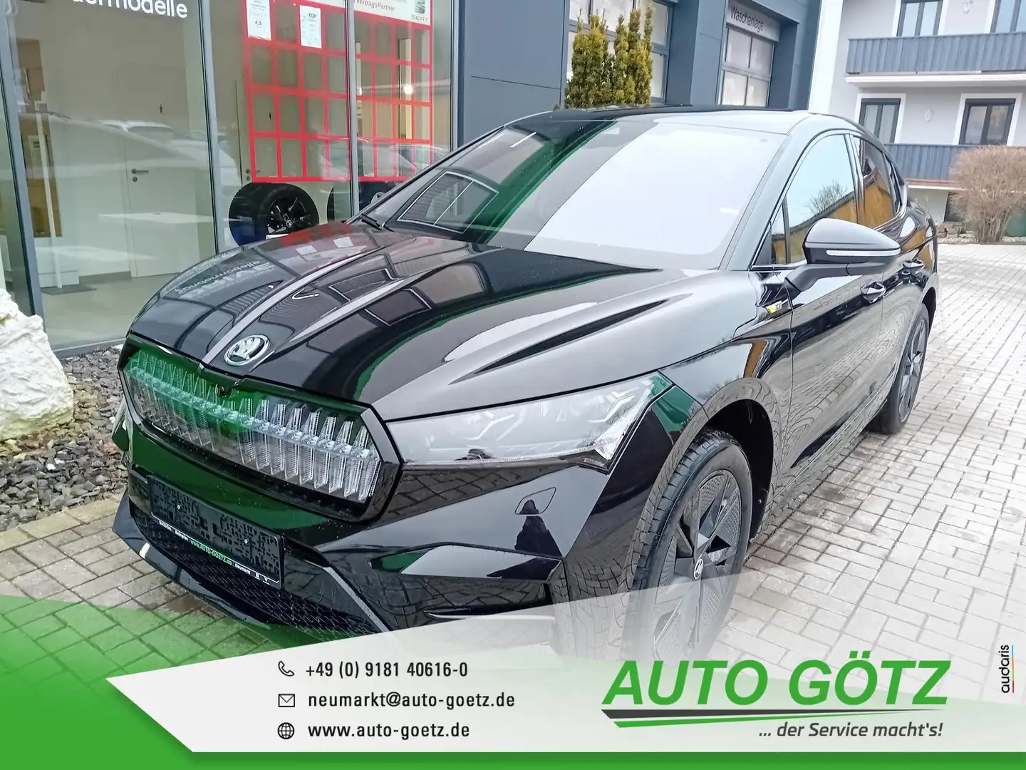 Skoda Enyaq Coupé RS Maxx 4x4*Wärmepumpe*AHK-Vorb.*Navi*Matrix Schwarz - 1