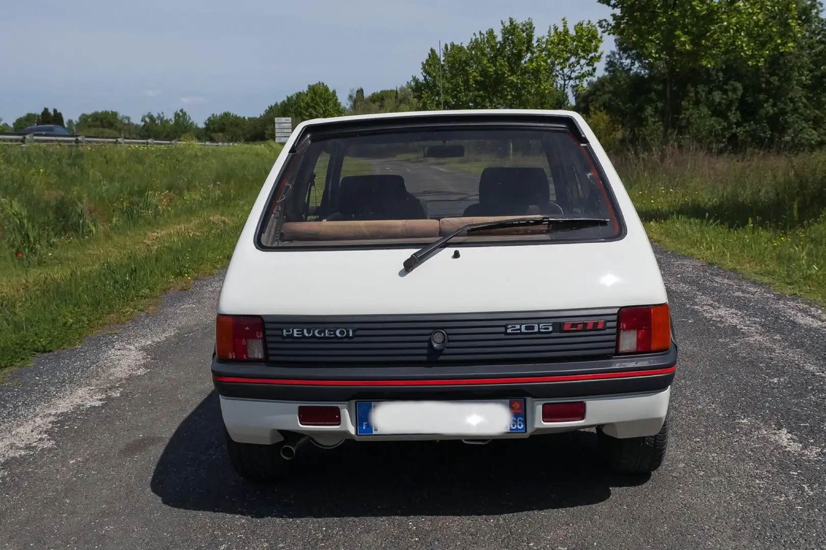 Peugeot 205 1.0 Junior Blanc - 2