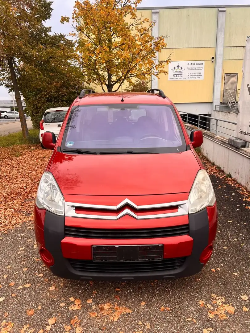 Citroen Berlingo Kombi Multispace Rojo - 2