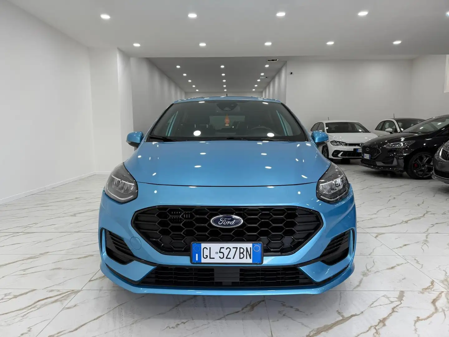 Ford Fiesta Fiesta VII 2022 5p 5p 1.0 ecoboost h ST-Line 125cv Blu/Azzurro - 1