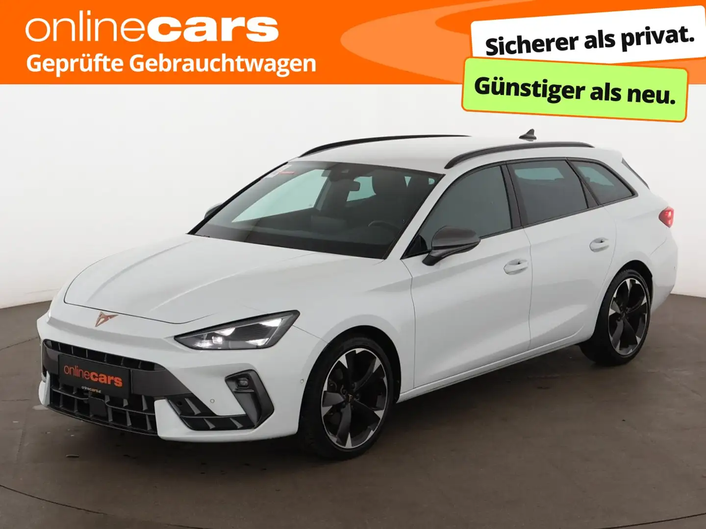 CUPRA Leon Sportstourer 1.5 eTSI Aut LED AHK RADAR Weiß - 1