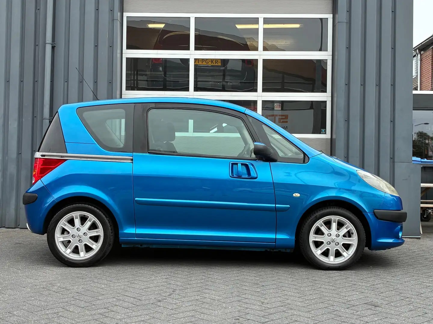 Peugeot 1007 1.6-16V Sesam Sporty Automaat Climatecontrole Trek Blau - 2